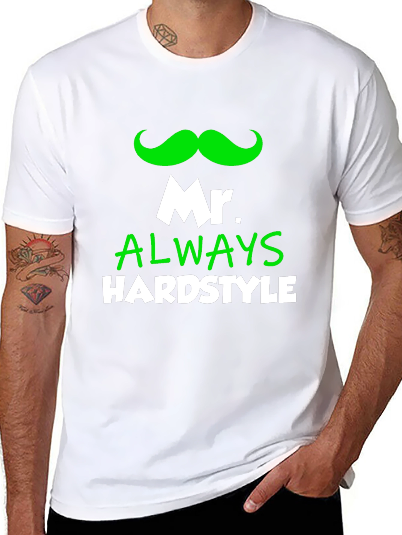 Mr. Always Hardstyle Black T-Shirt
