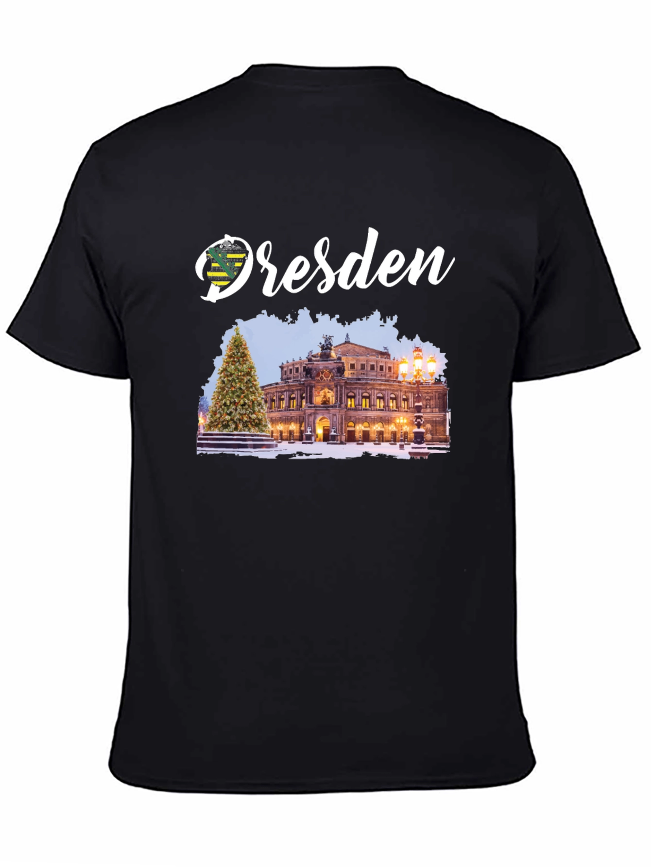 Dresden Germany T-Shirt: Semperoper Christmas