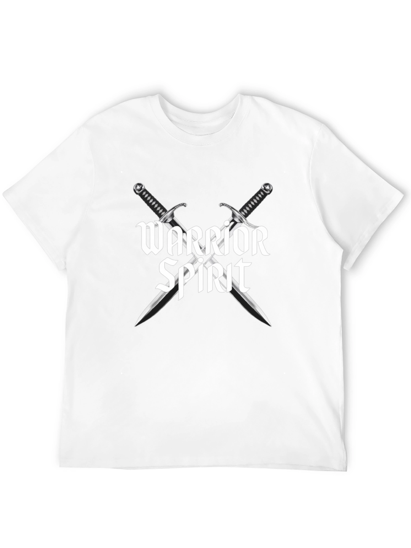 Warrior Spirit Graphic T-Shirt - Black
