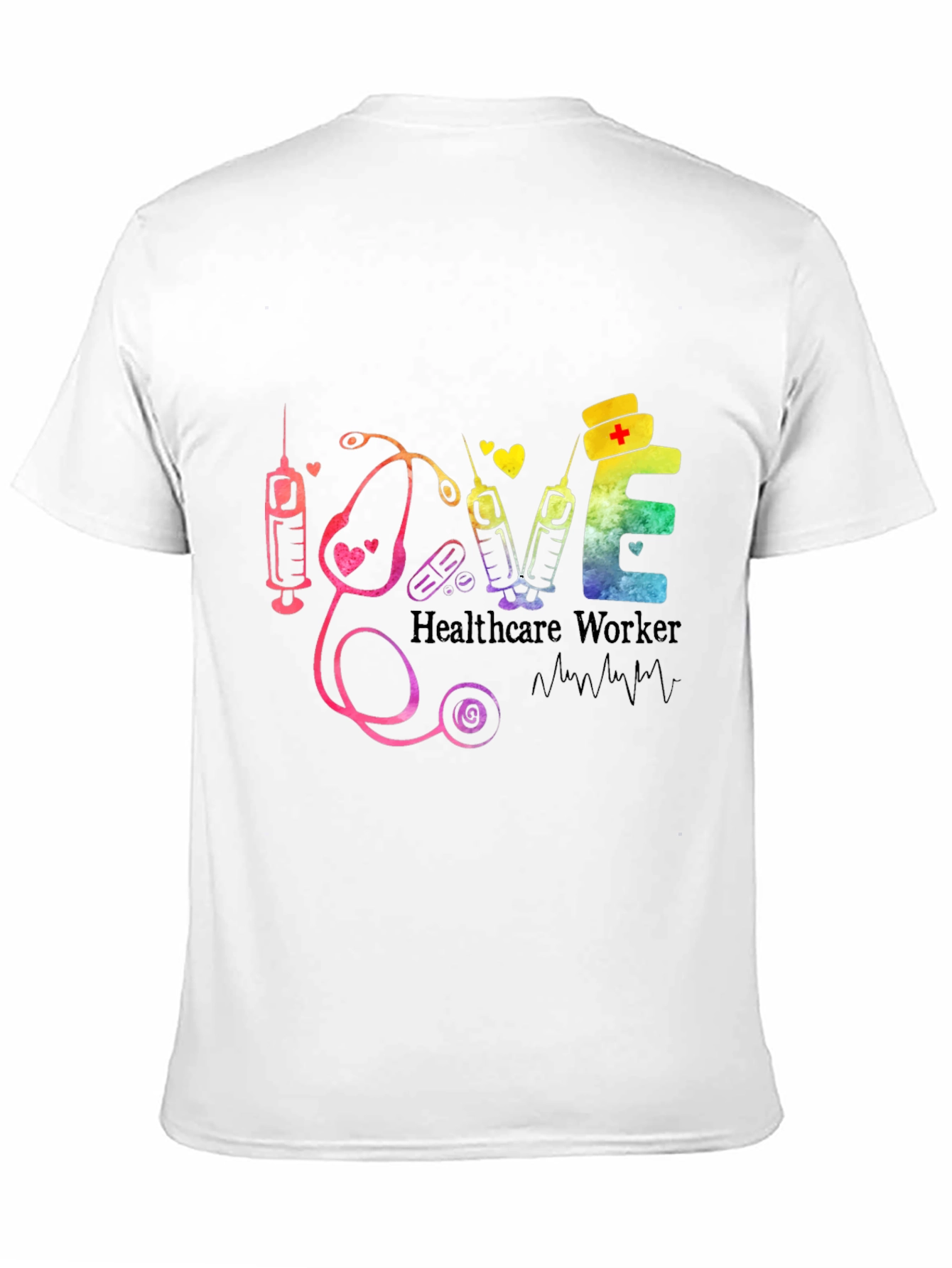 Healthcare Worker Love Graphic Tee