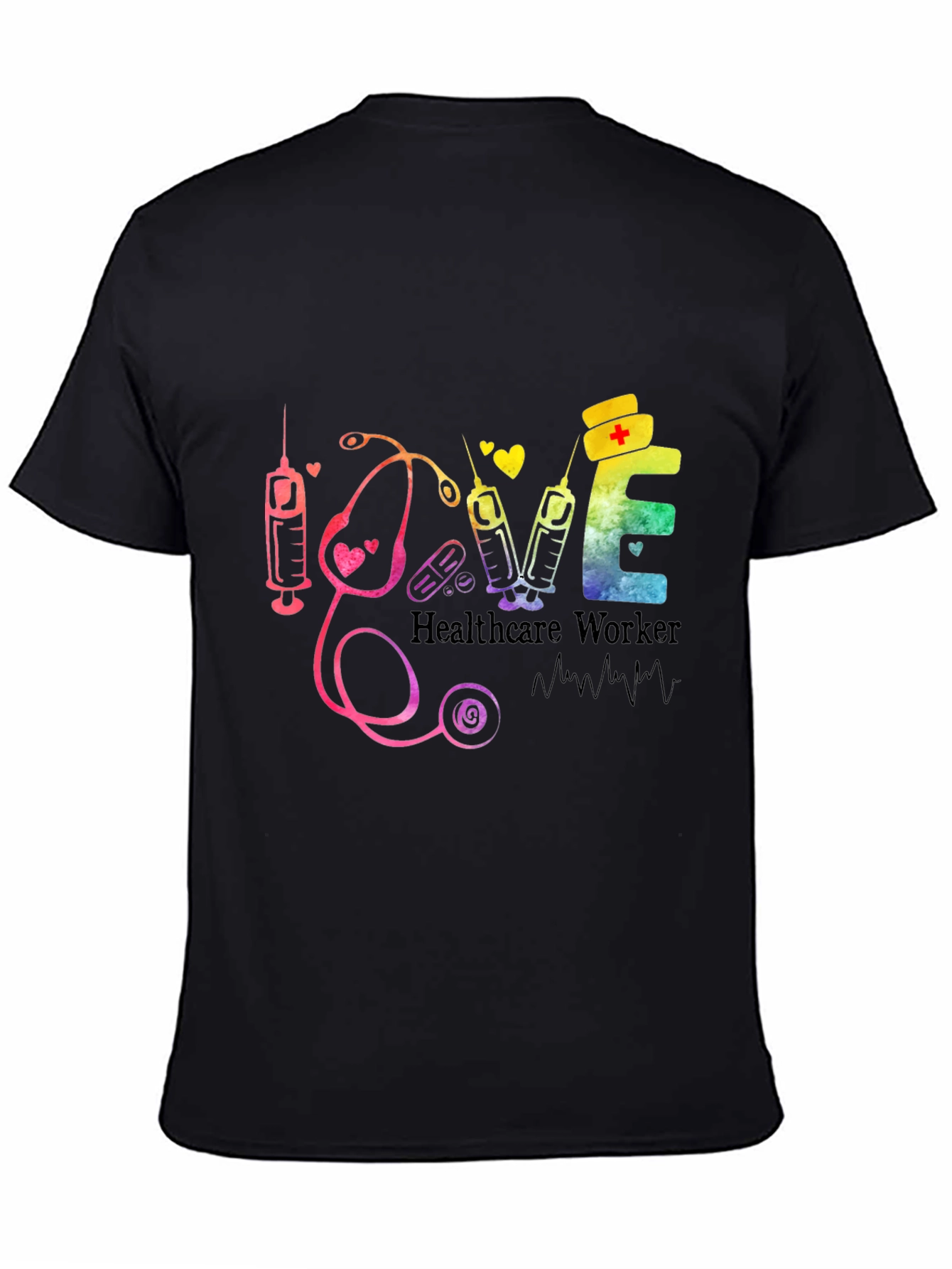 Healthcare Worker Love Graphic Tee