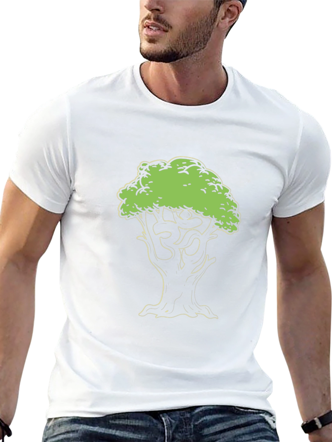 Om Tree Graphic T-Shirt