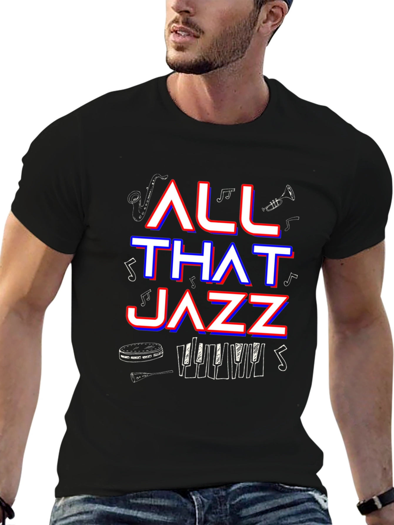 All That Jazz T-Shirt - Music Lover Tee