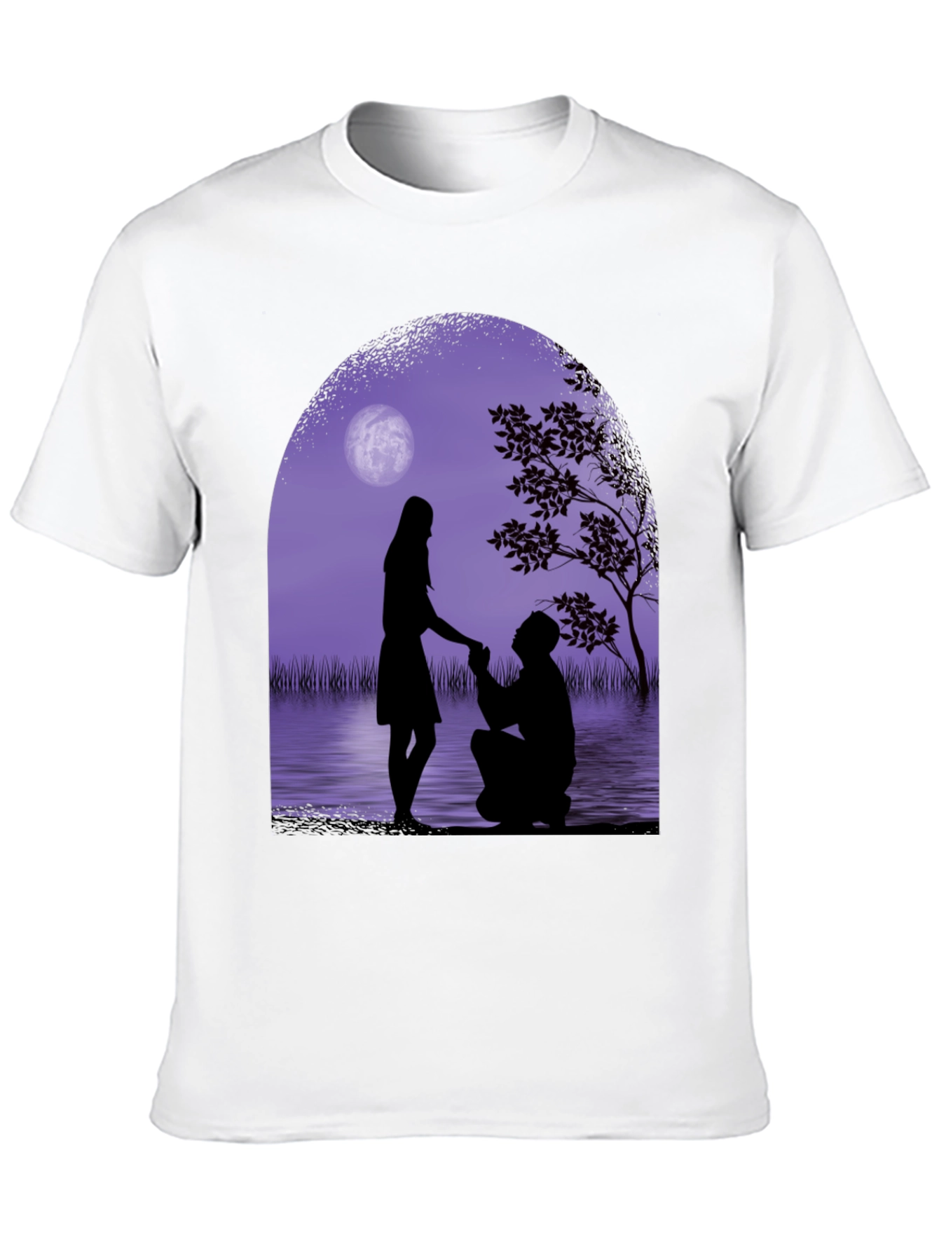 Romantic Proposal Graphic Tee