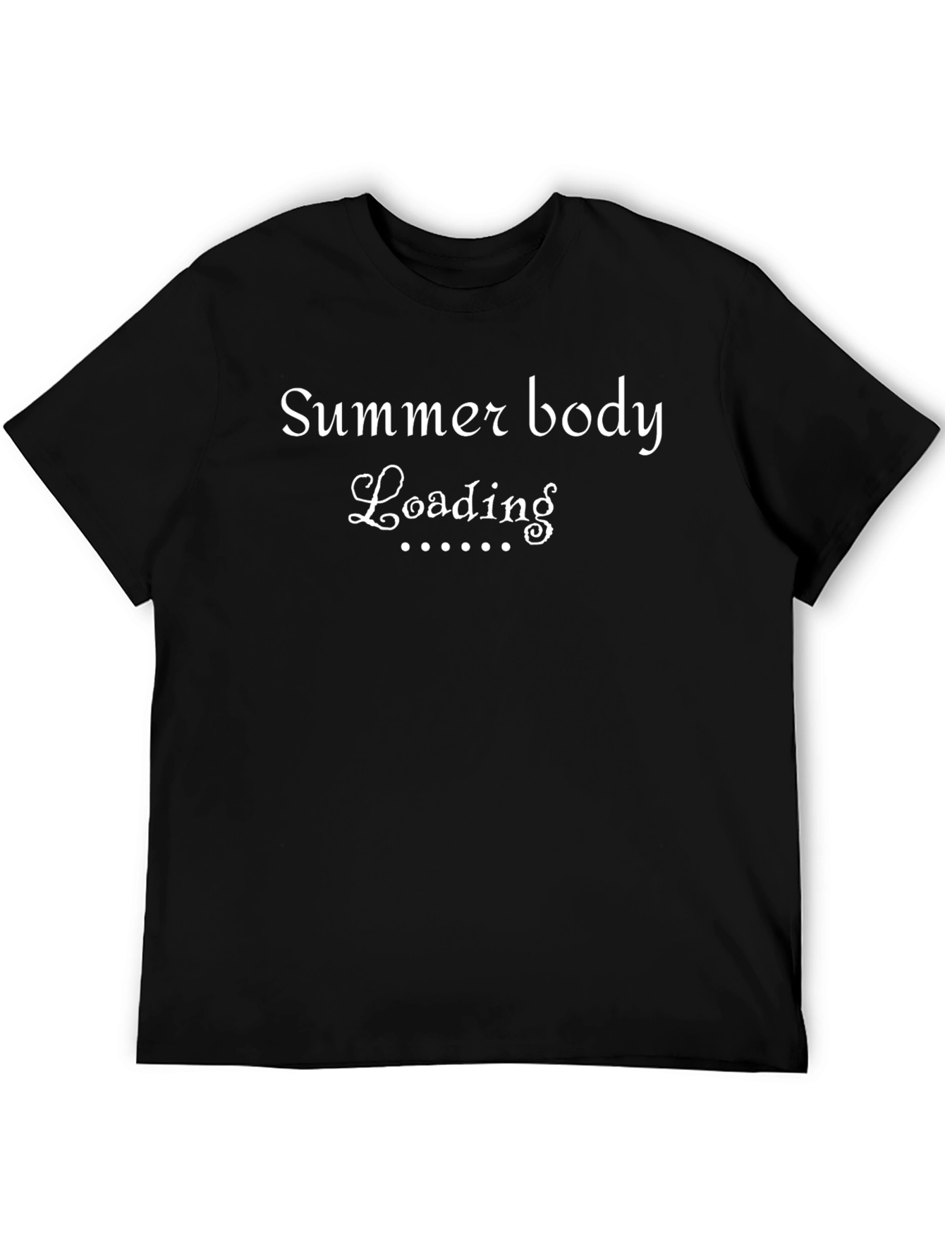 Summer Body Loading Funny Graphic Tee