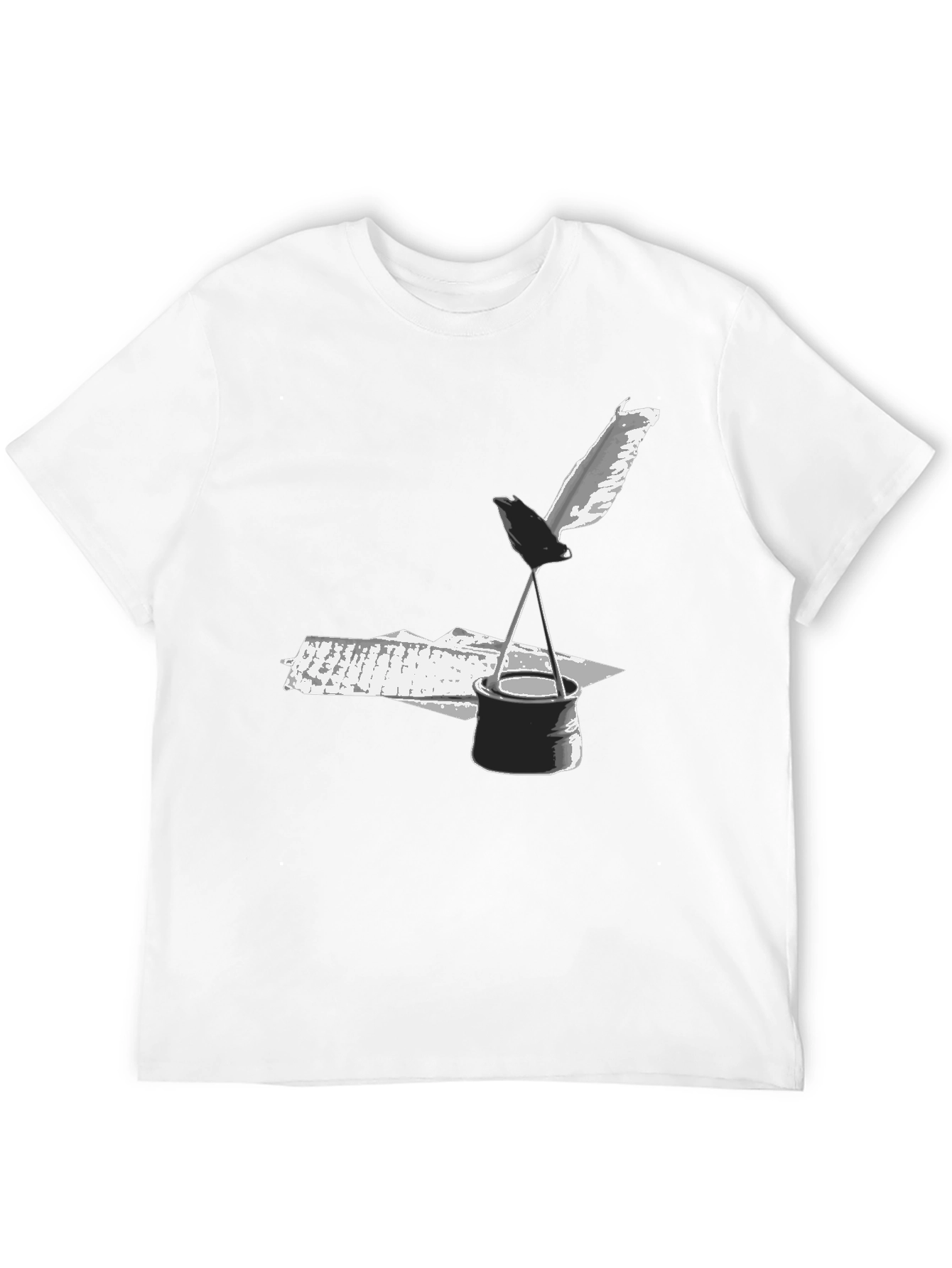 Inkwell & Quill Graphic Tee - Black