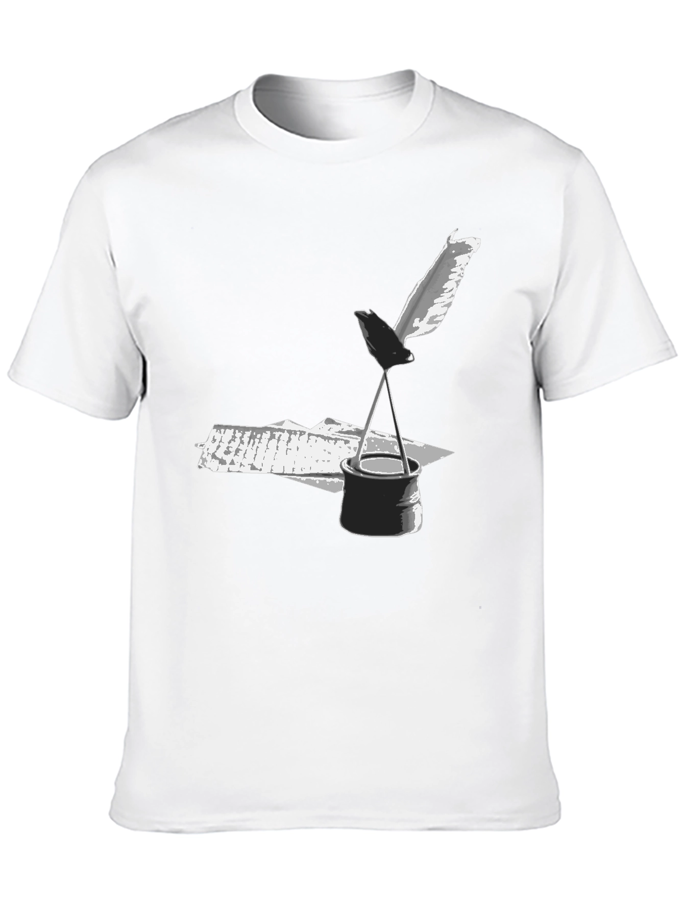 Inkwell & Quill Graphic Tee - Black