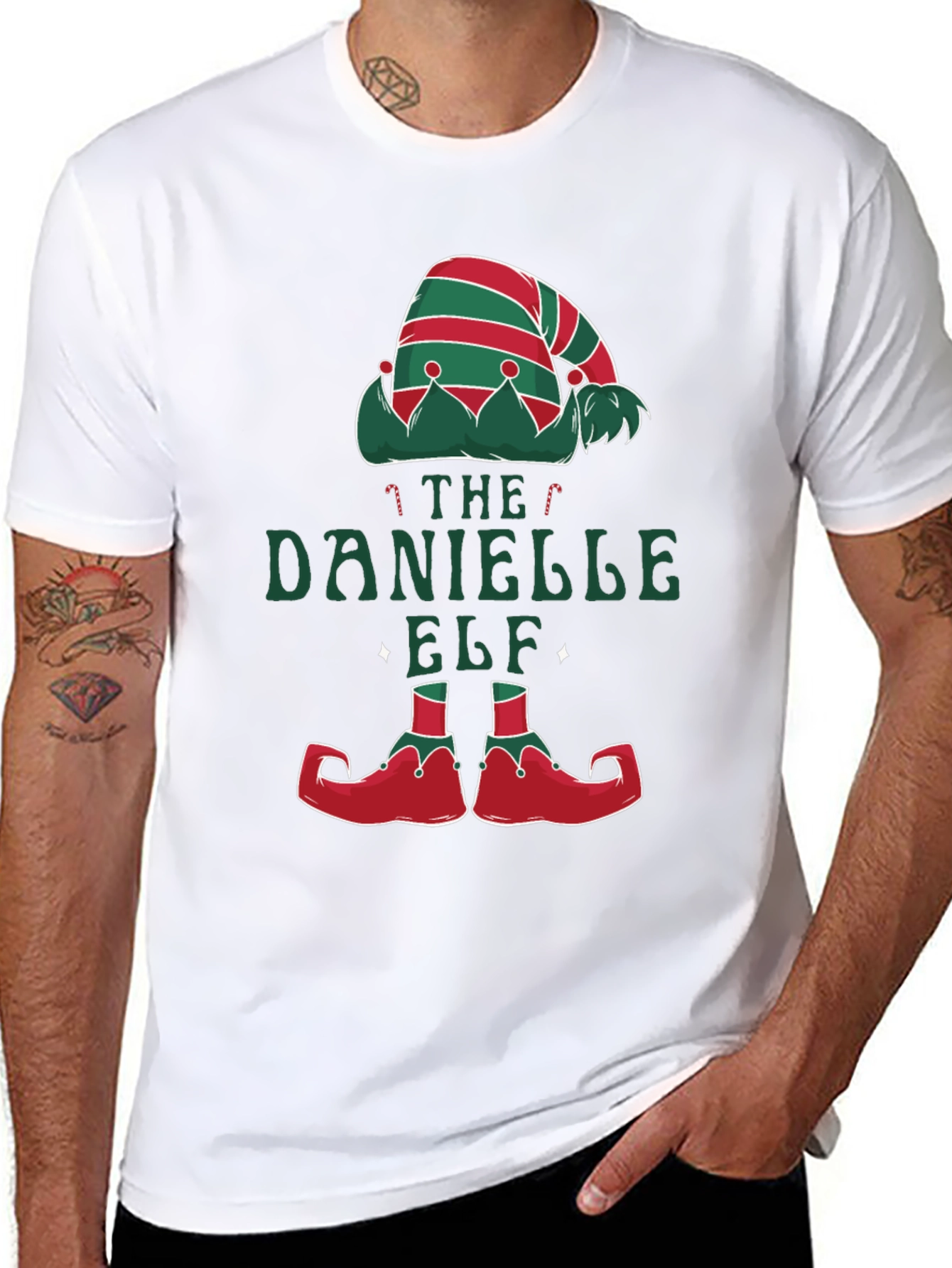 Danielle Elf T-Shirt - Holiday Graphic Tee