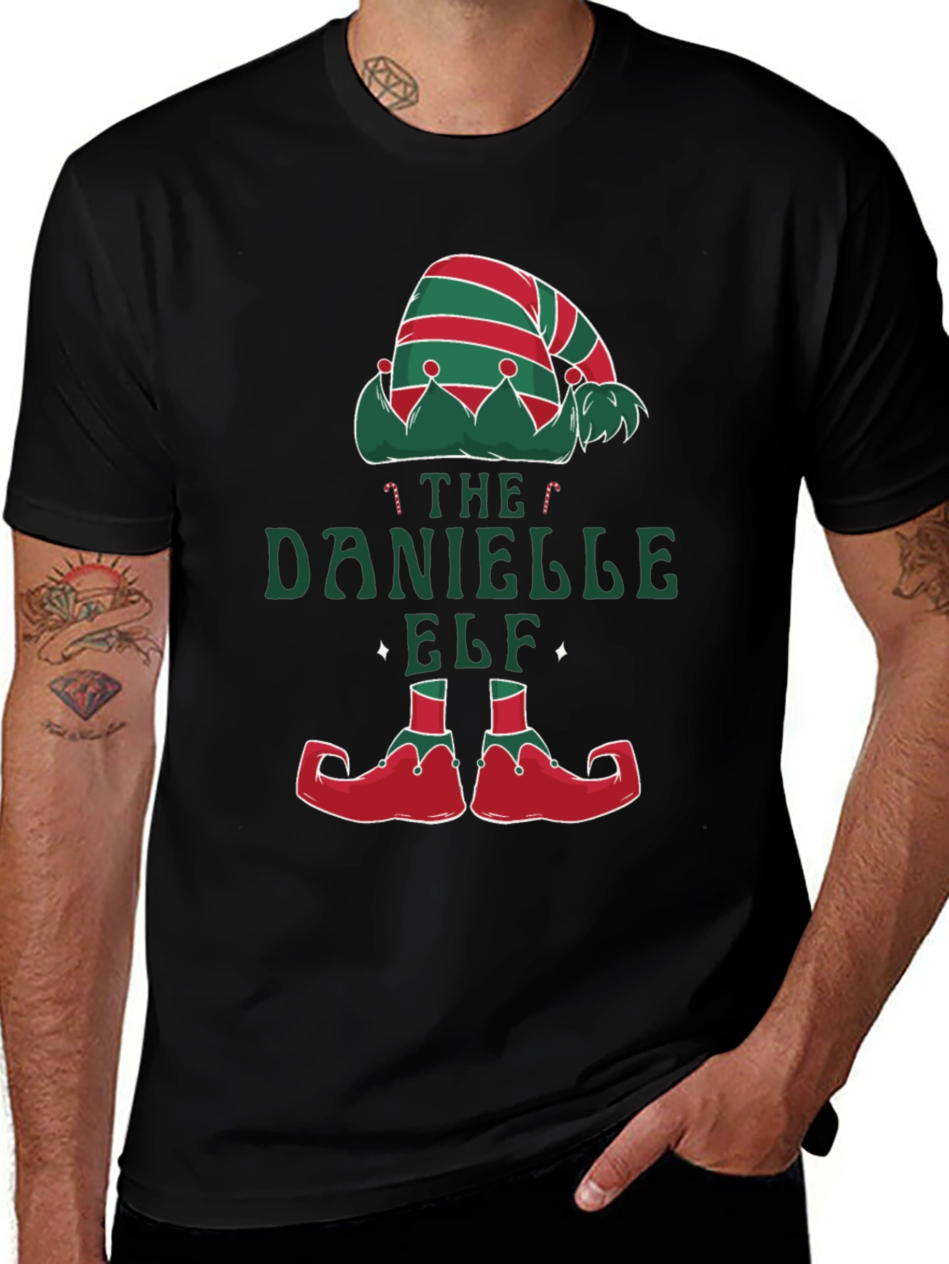 Danielle Elf T-Shirt - Holiday Graphic Tee