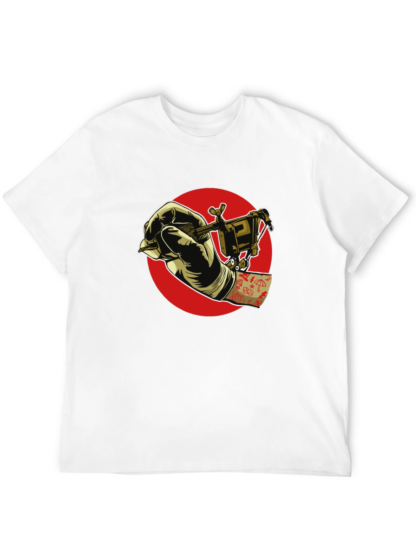 Tattoo Artist Black Graphic T-Shirt