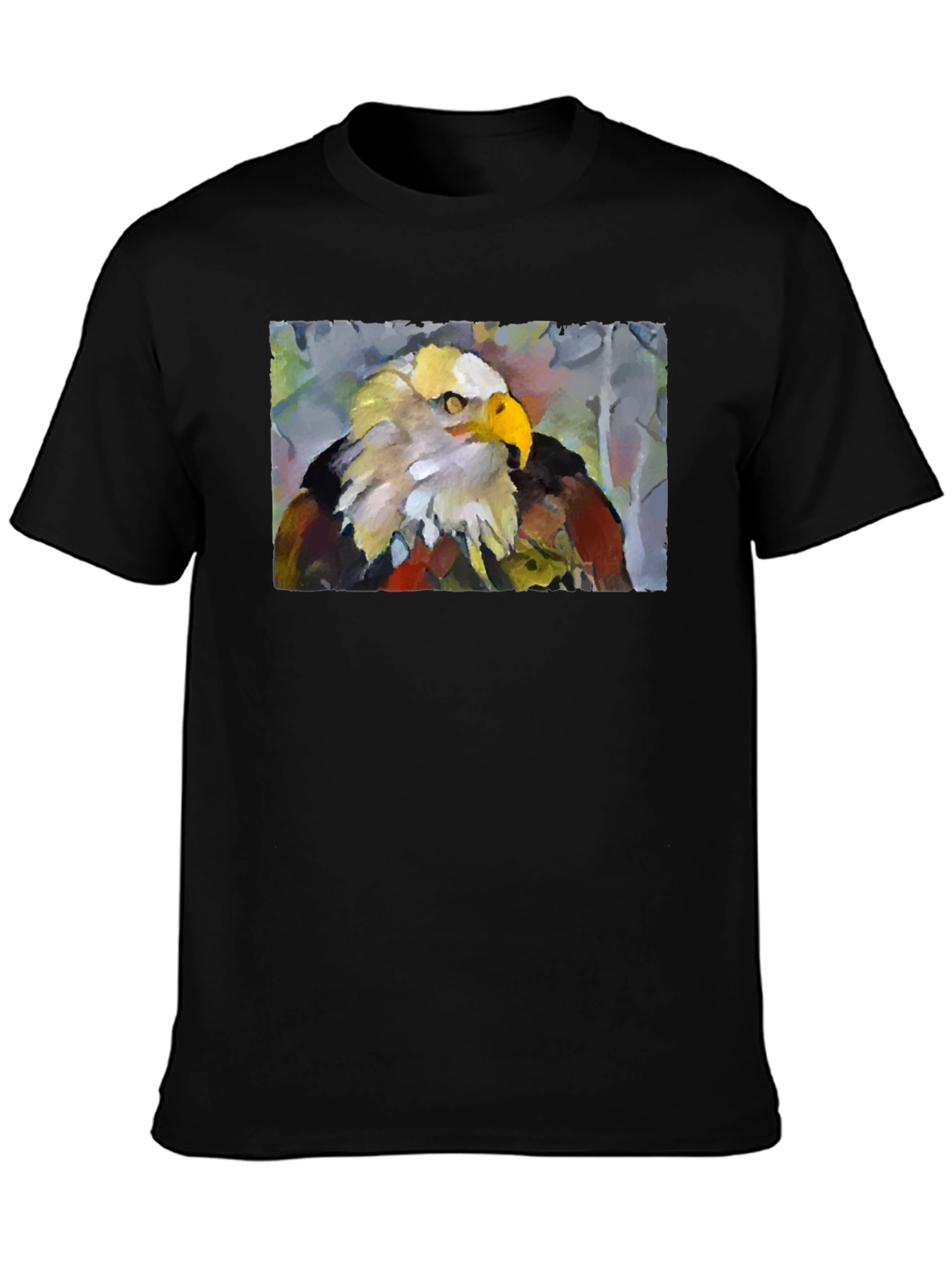 Eagle Graphic T-Shirt - Bold Artistic Design