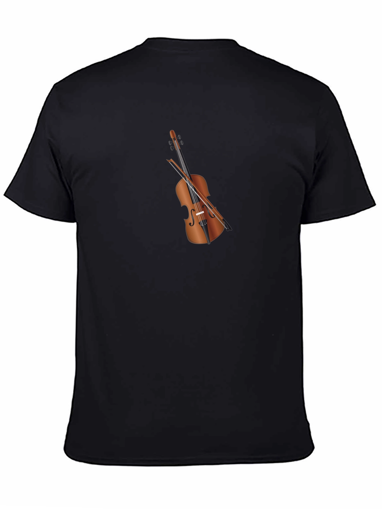 Musical Violin Graphic T-Shirt