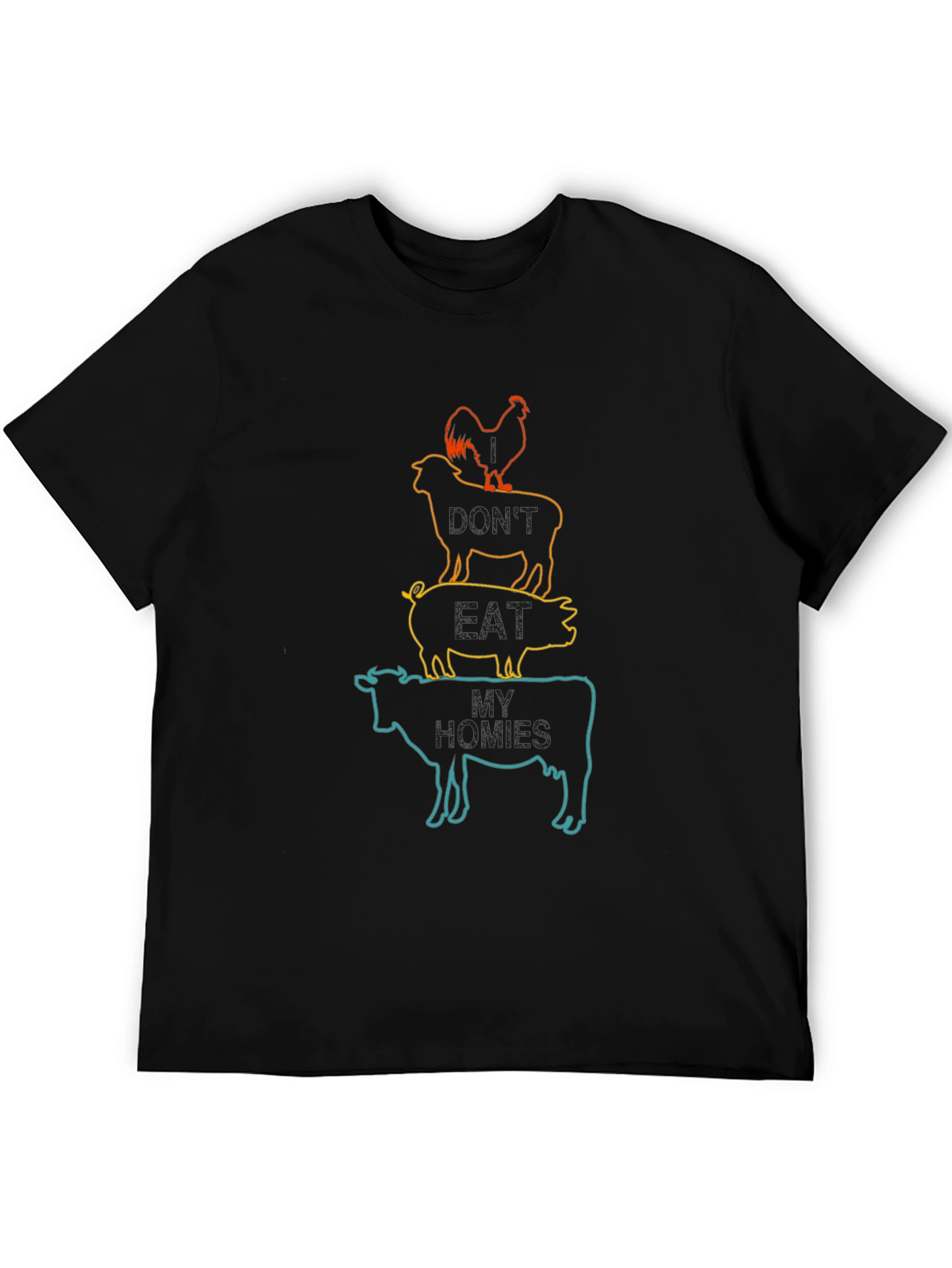 Dont Eat My Homies T-Shirt Vegan Tee