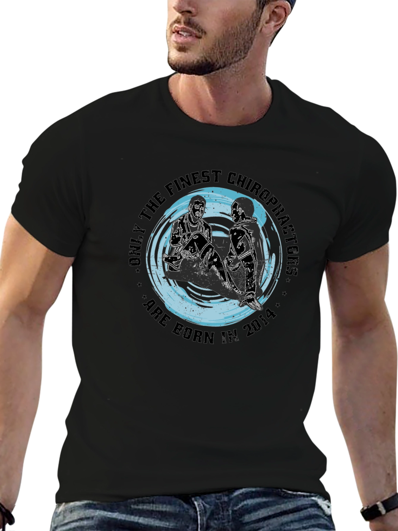 Finest Chiropractors T-Shirt - Born in 2014