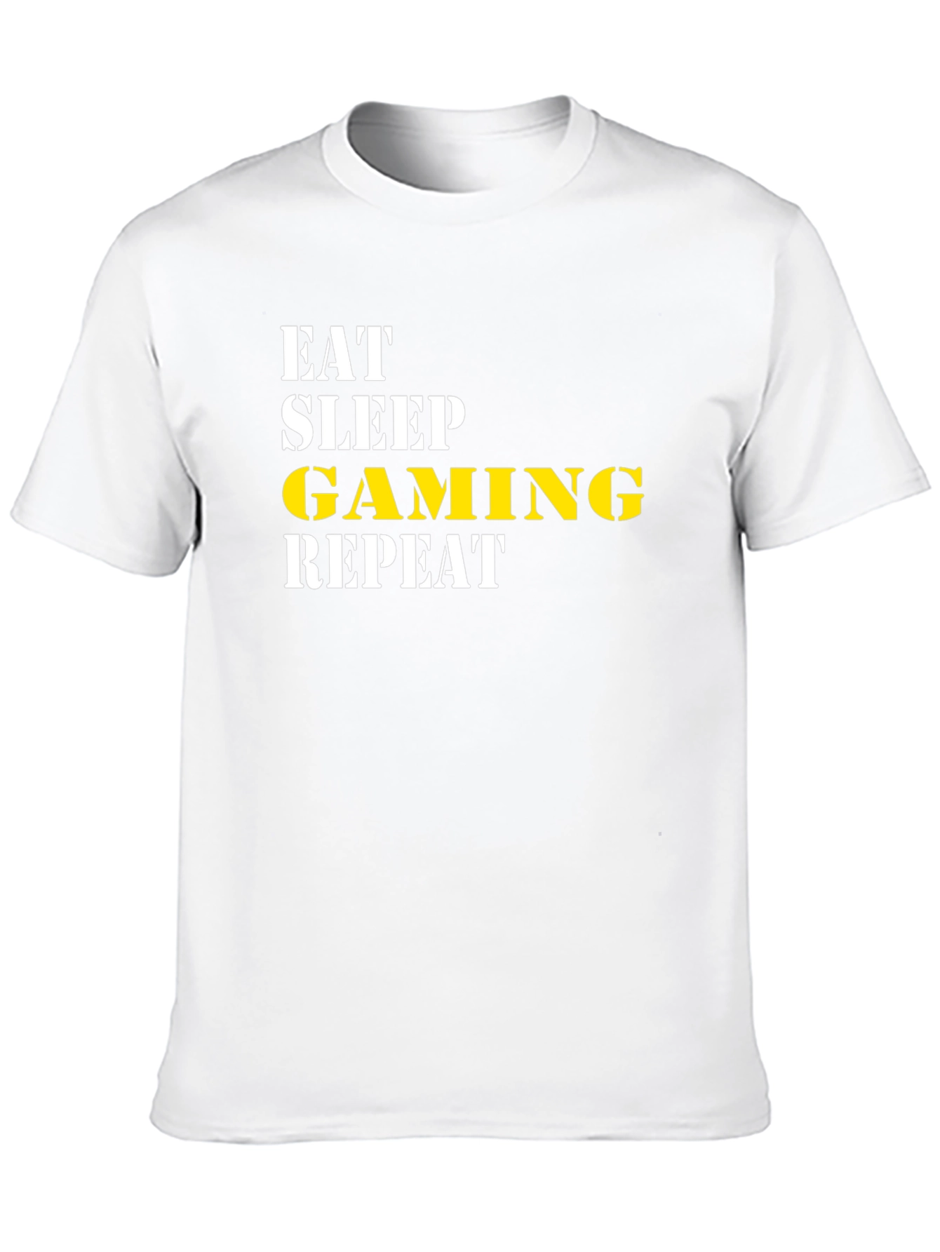 Eat Sleep Gaming Repeat Graphic Tee