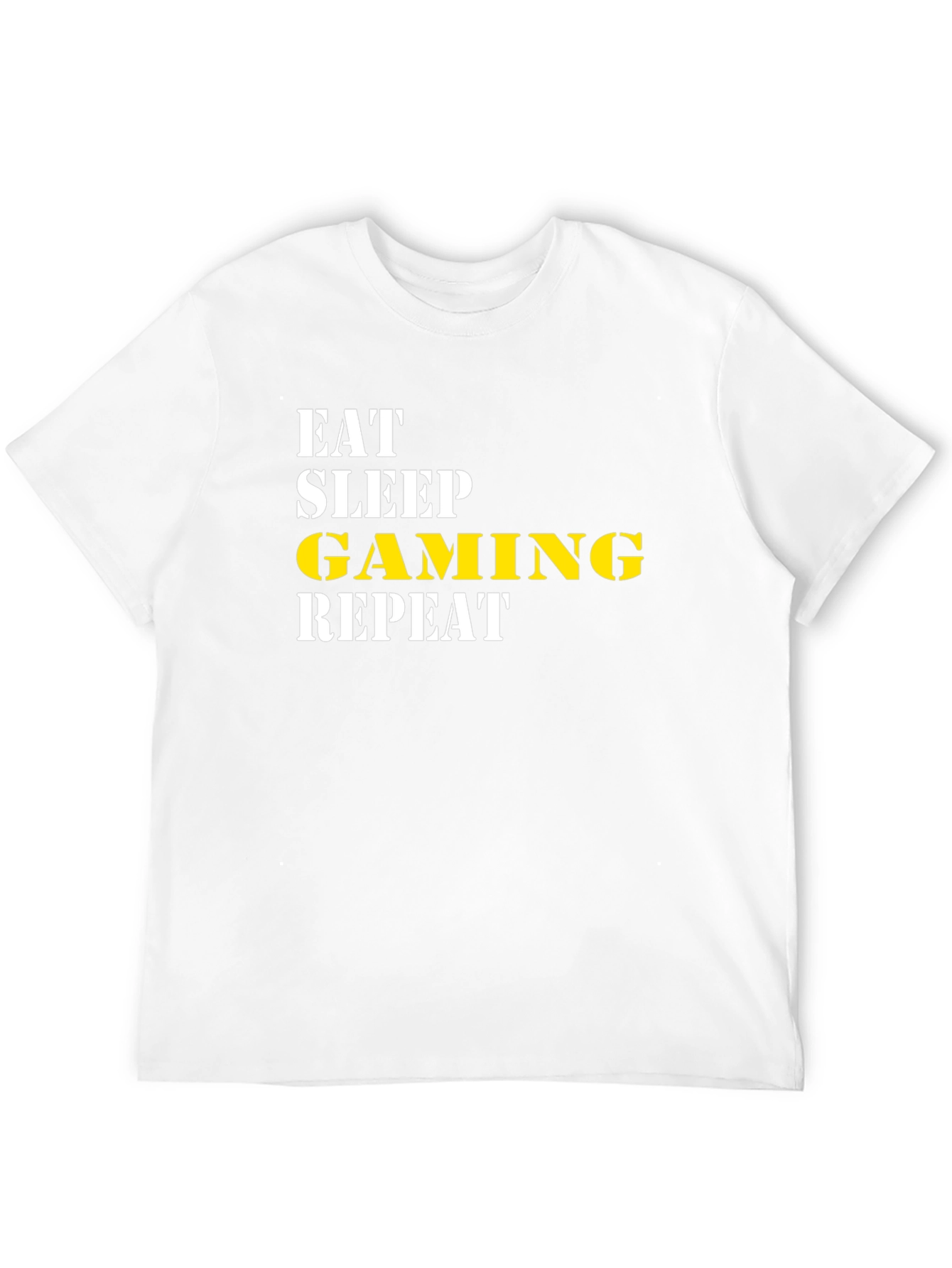 Eat Sleep Gaming Repeat Graphic Tee