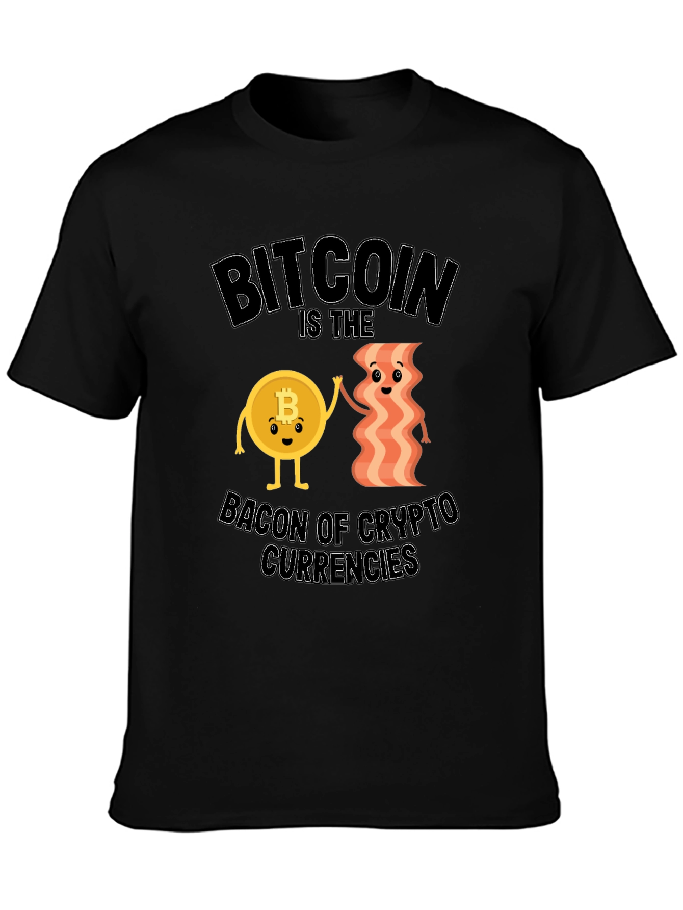 Bitcoin & Bacon Crypto T-Shirt