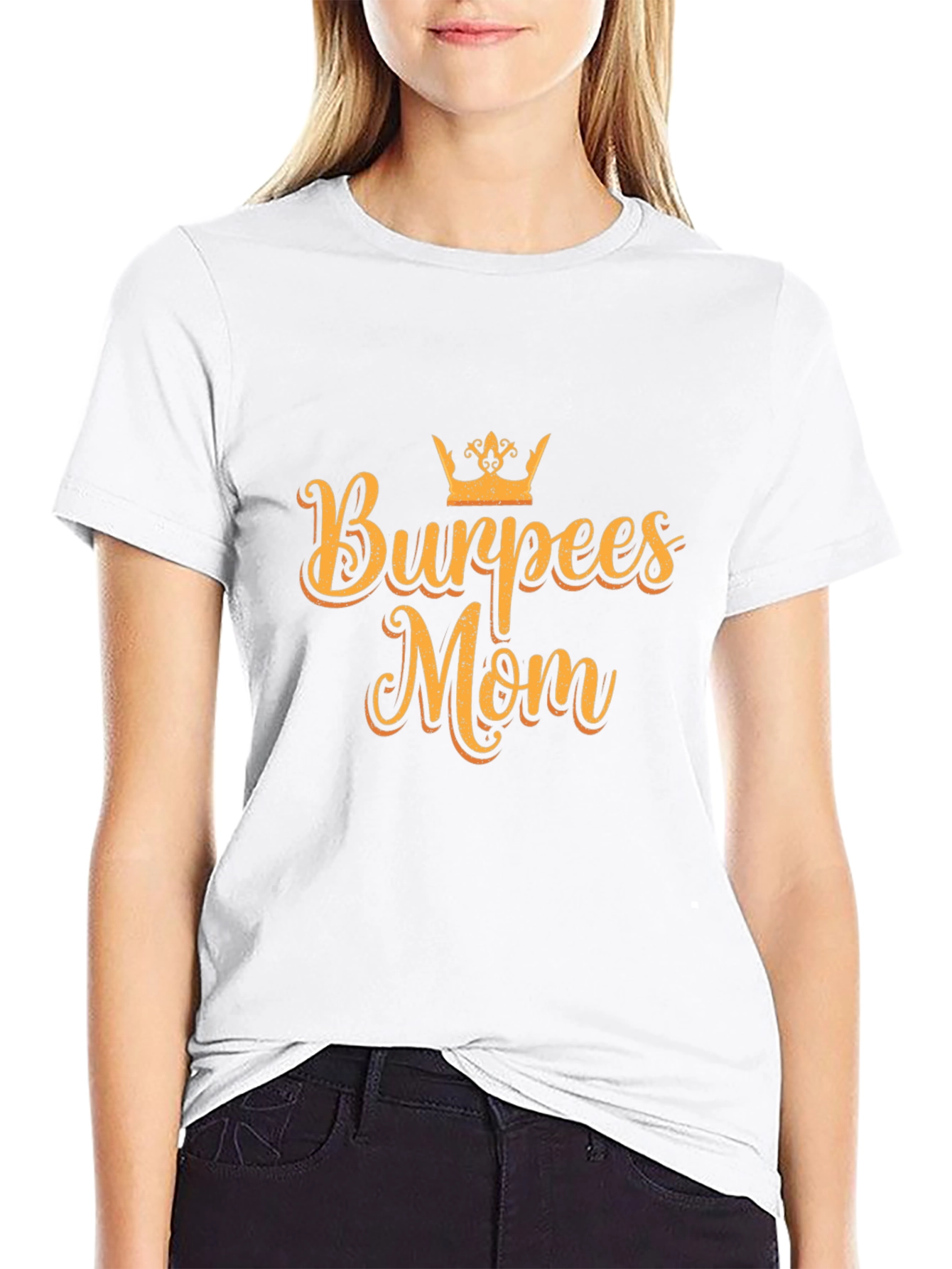 Burpees Mom Black T-Shirt