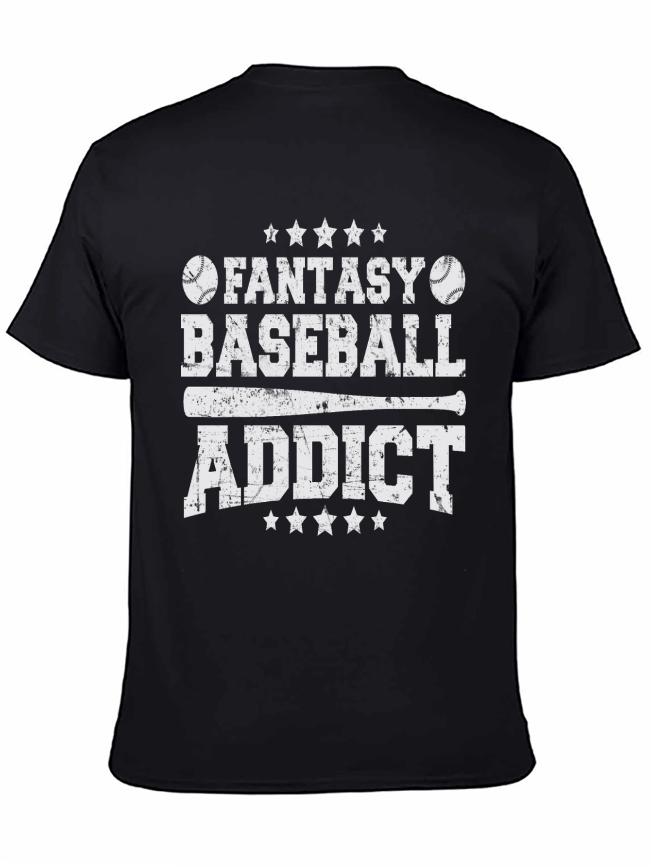 Fantasy Baseball Addict Graphic Tee