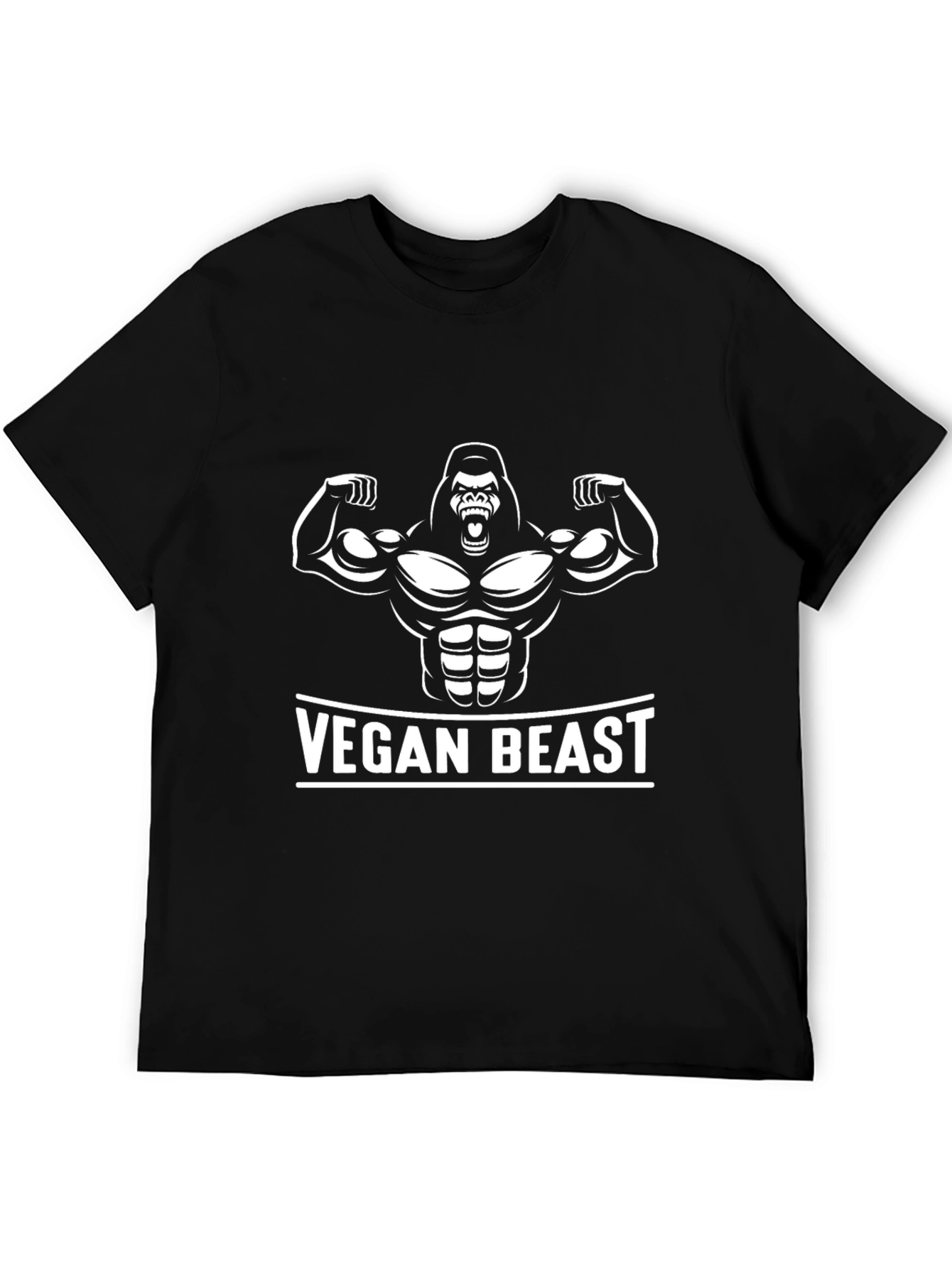 Vegan Beast Gorilla Graphic Tee