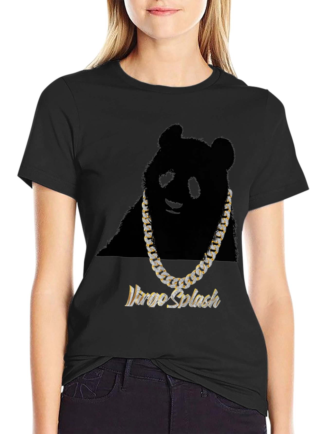 Panda Bling Graphic Tee