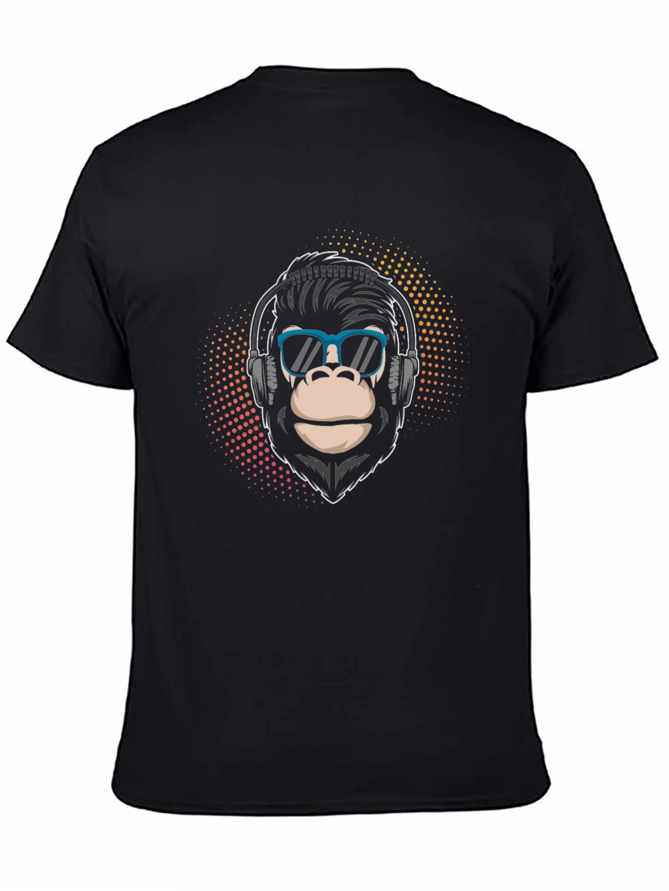 Cool Gorilla Headphone Graphic Tee