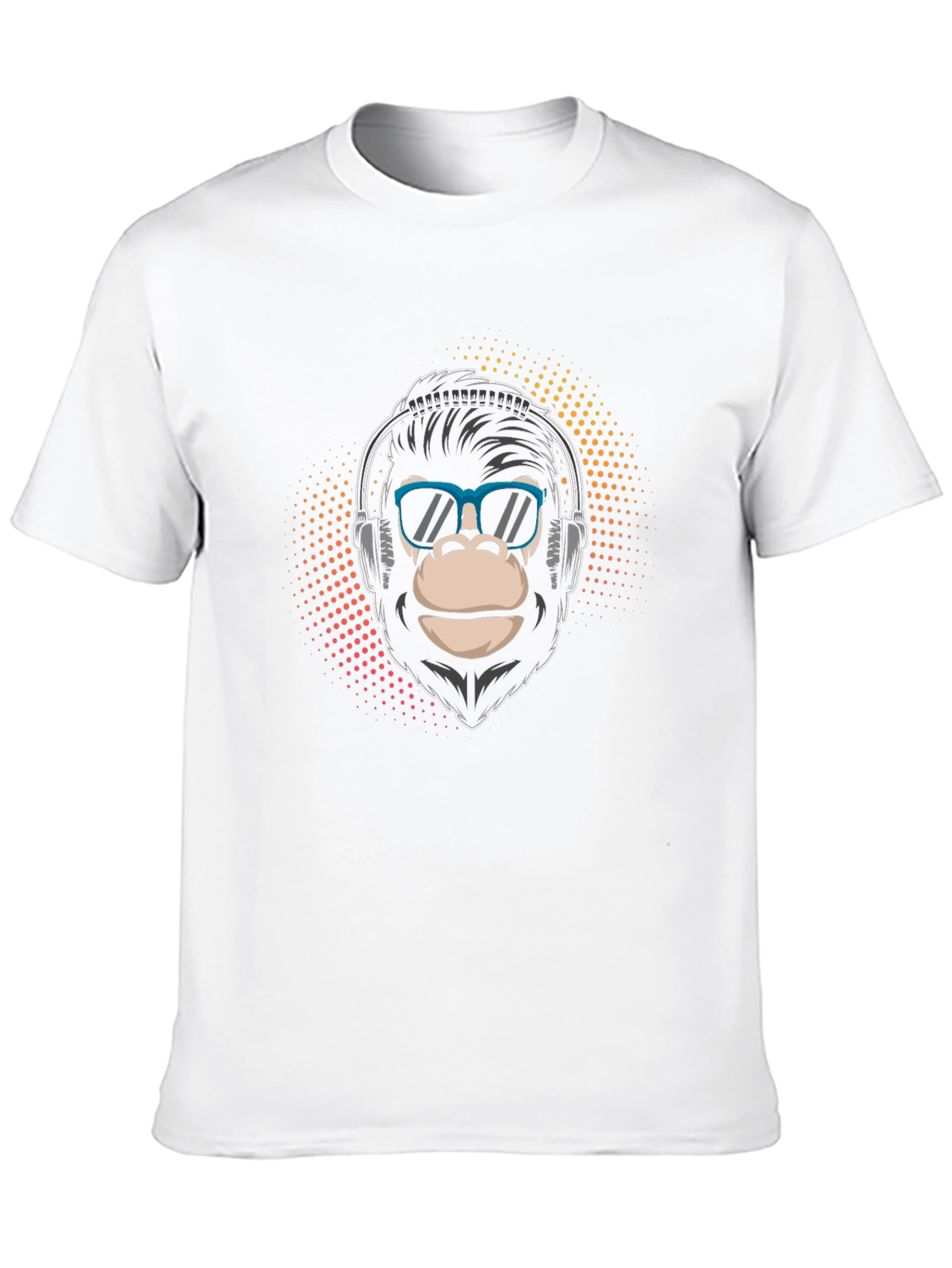 Cool Gorilla Headphone Graphic Tee