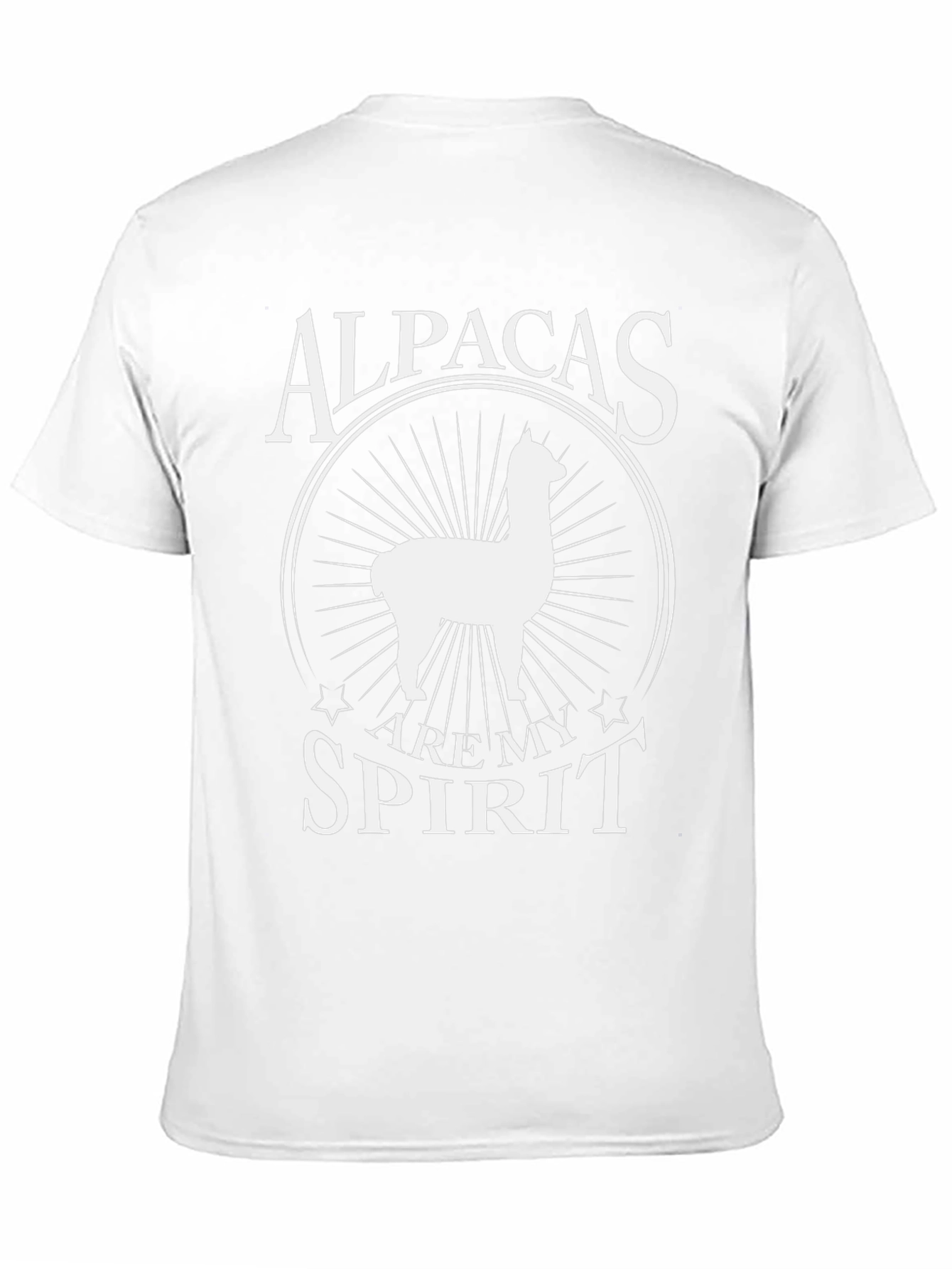 Alpacas Are My Spirit Animal Graphic T-Shirt