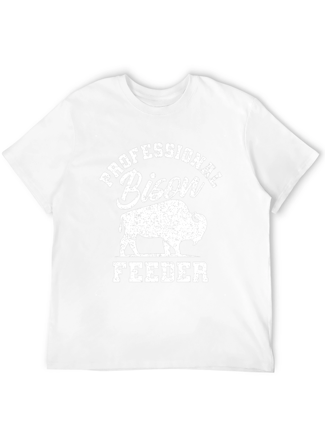 Professional Bison Feeder Graphic T-Shirt