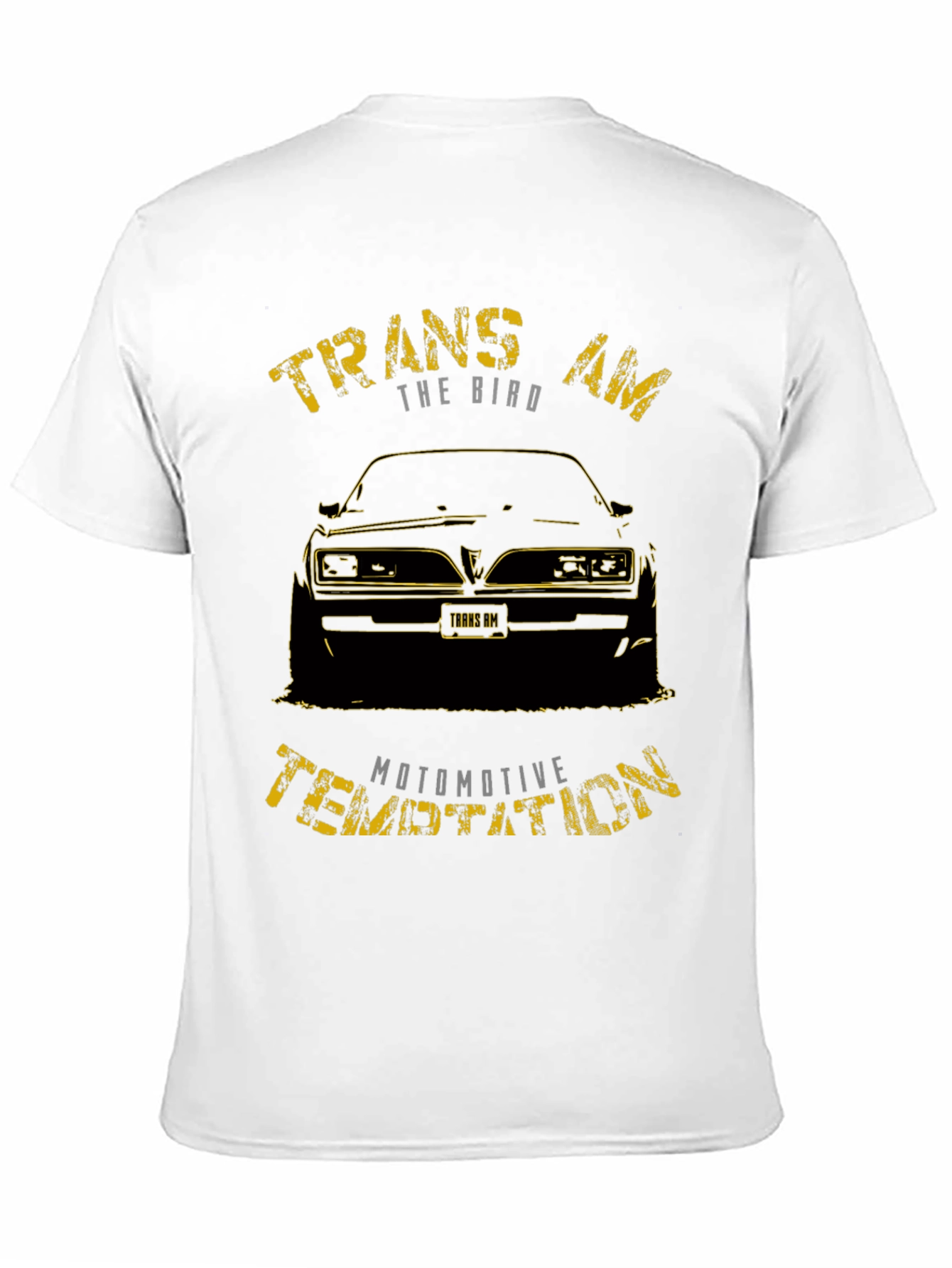 Trans Am Car Graphic Black T-Shirt