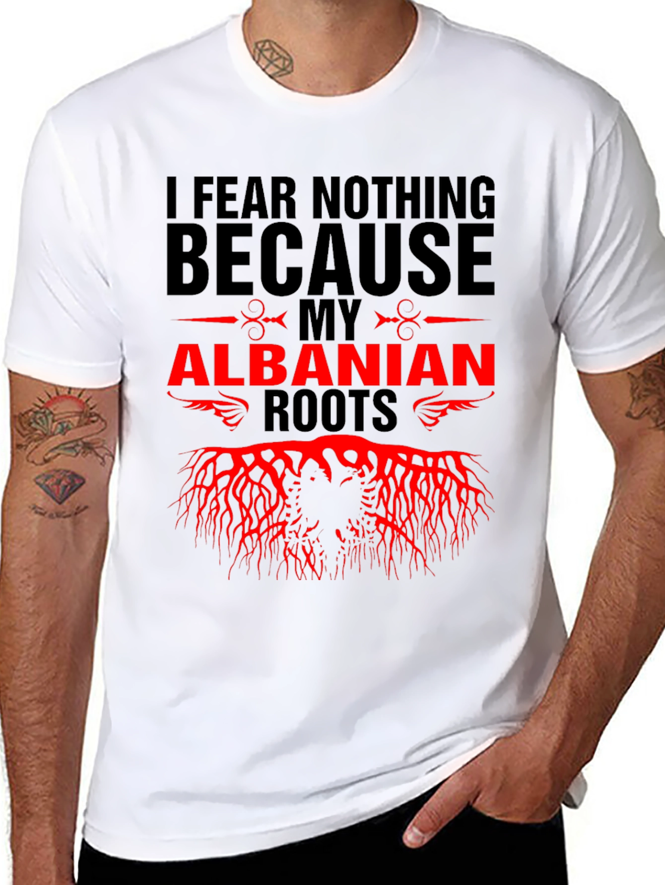 Albanian Roots Graphic Tee