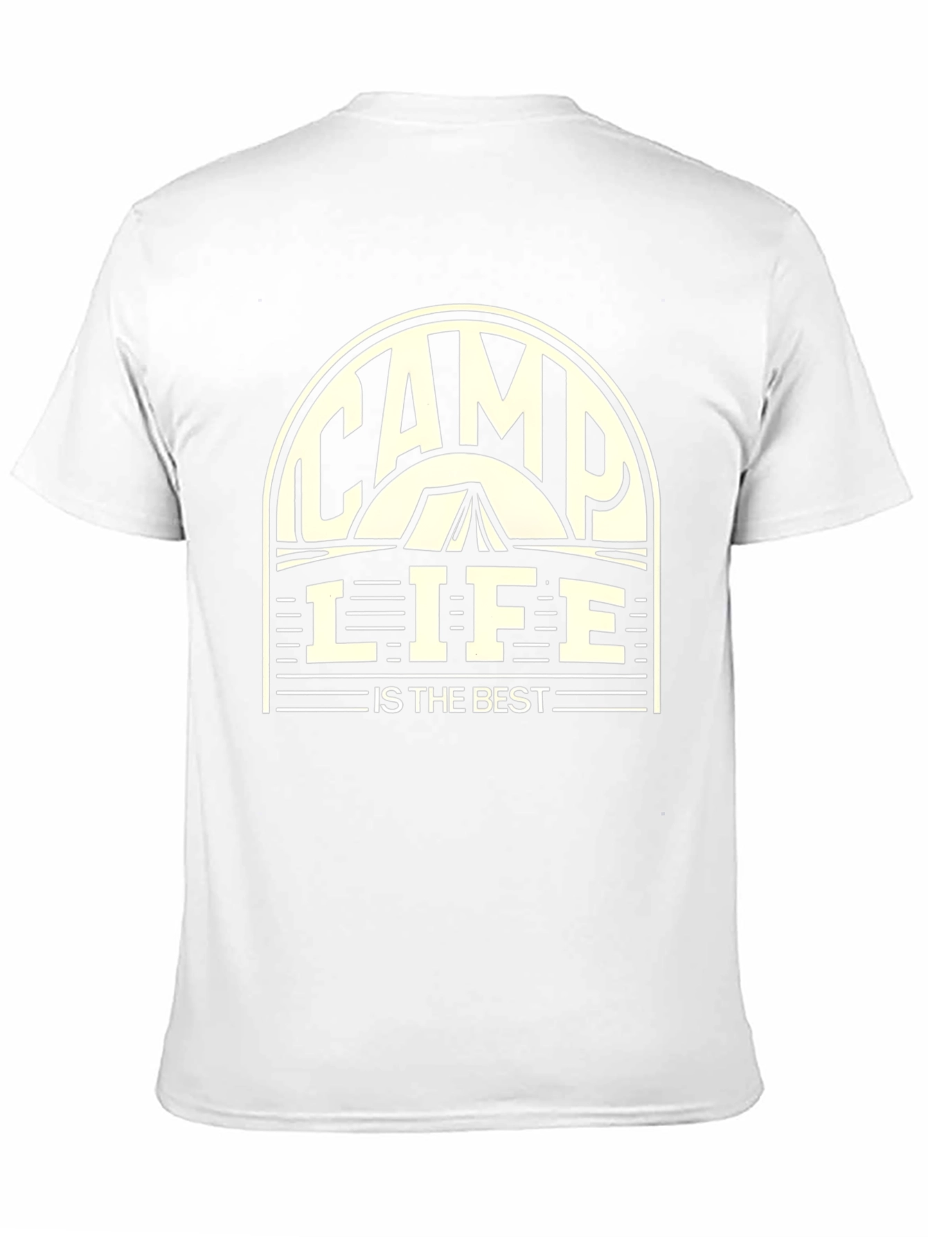 Camp Life is the Best Black T-Shirt