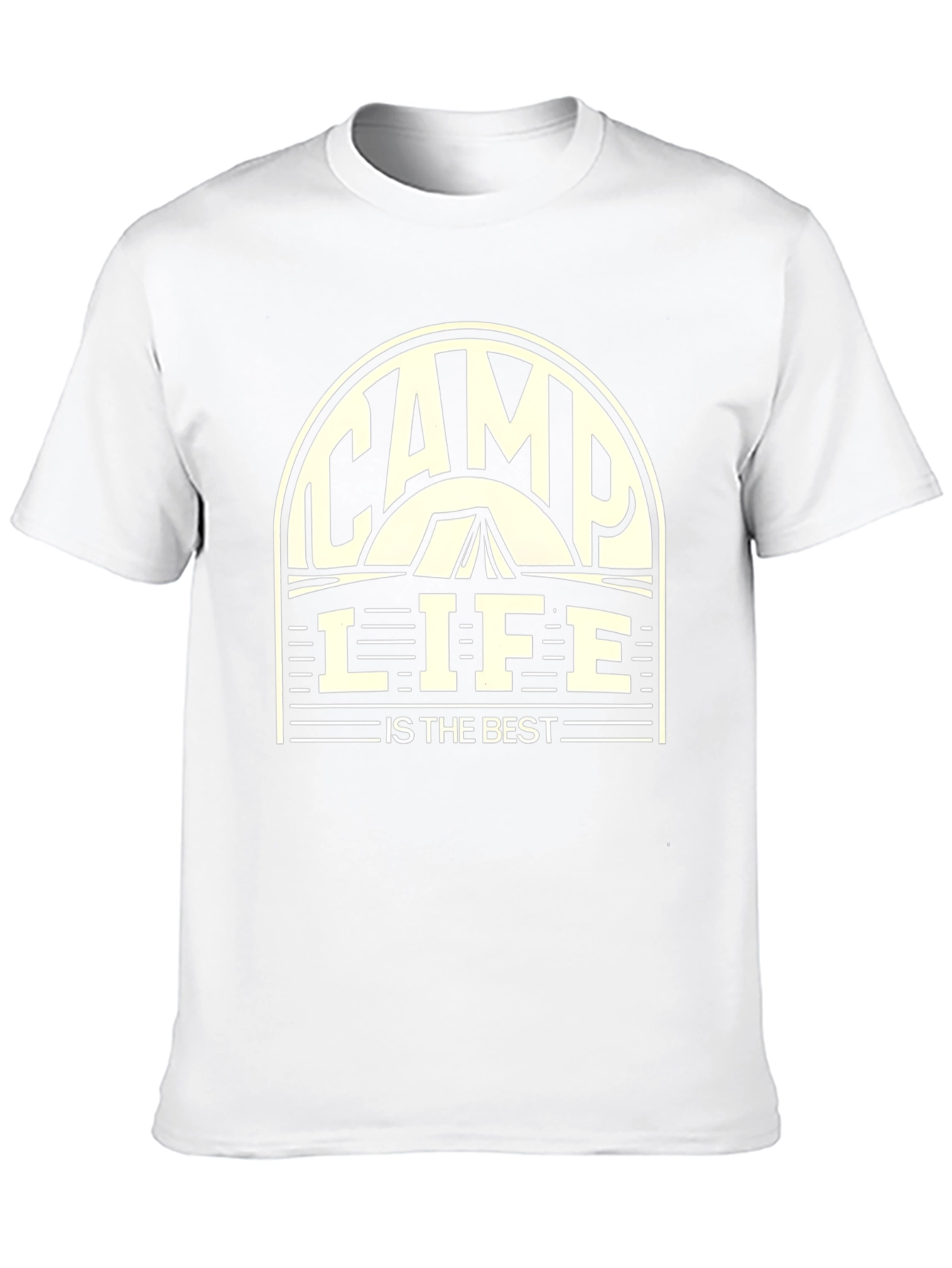 Camp Life is the Best Black T-Shirt