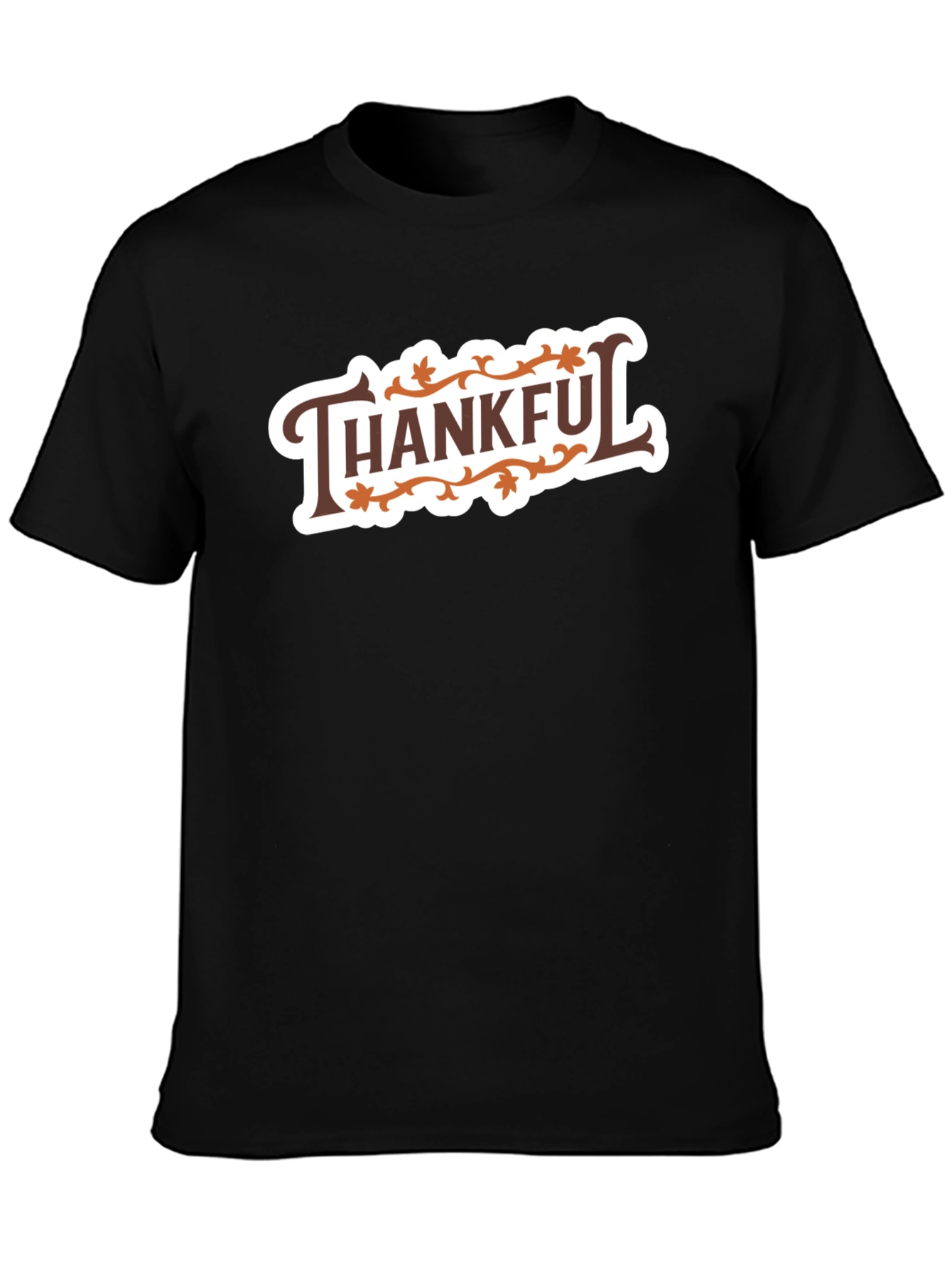 Thankful T-Shirt Fall Thanksgiving Holiday Shirt