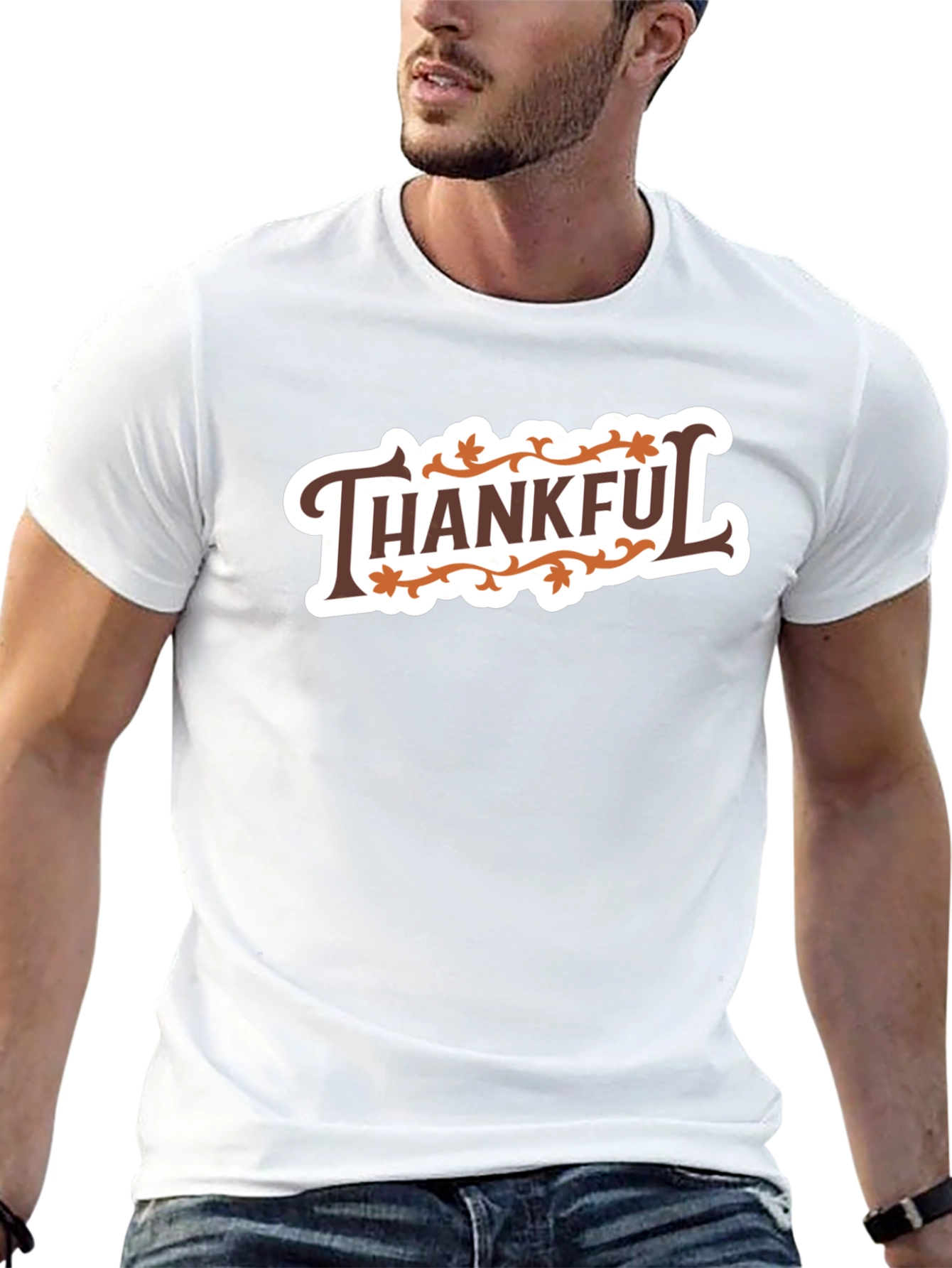 Thankful T-Shirt Fall Thanksgiving Holiday Shirt
