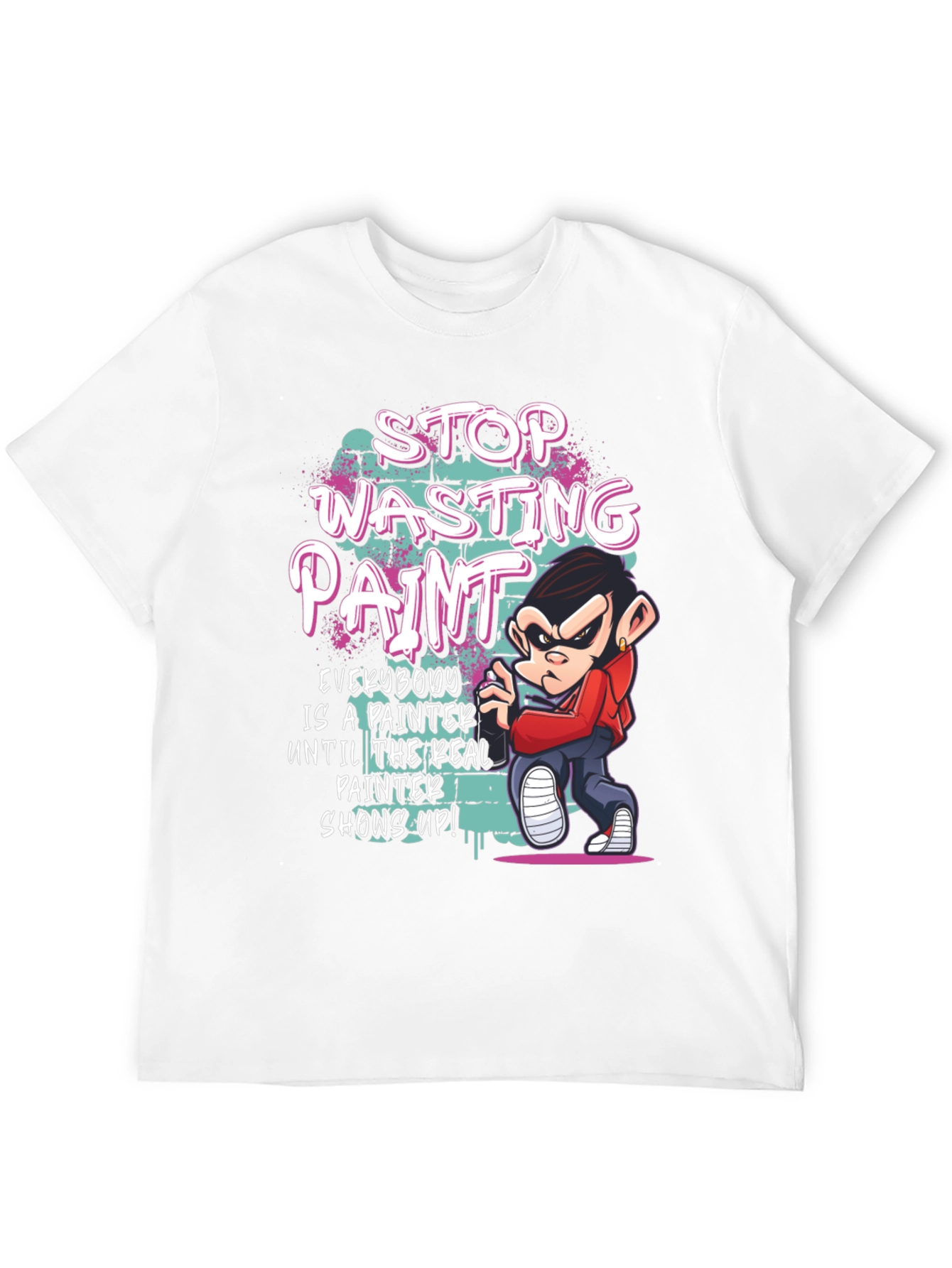 Stop Wasting Paint Graphic Tee