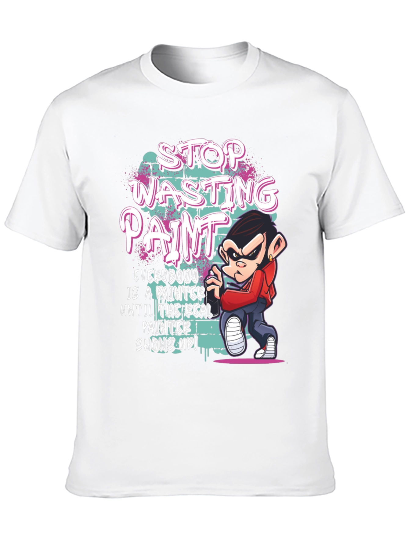 Stop Wasting Paint Graphic Tee