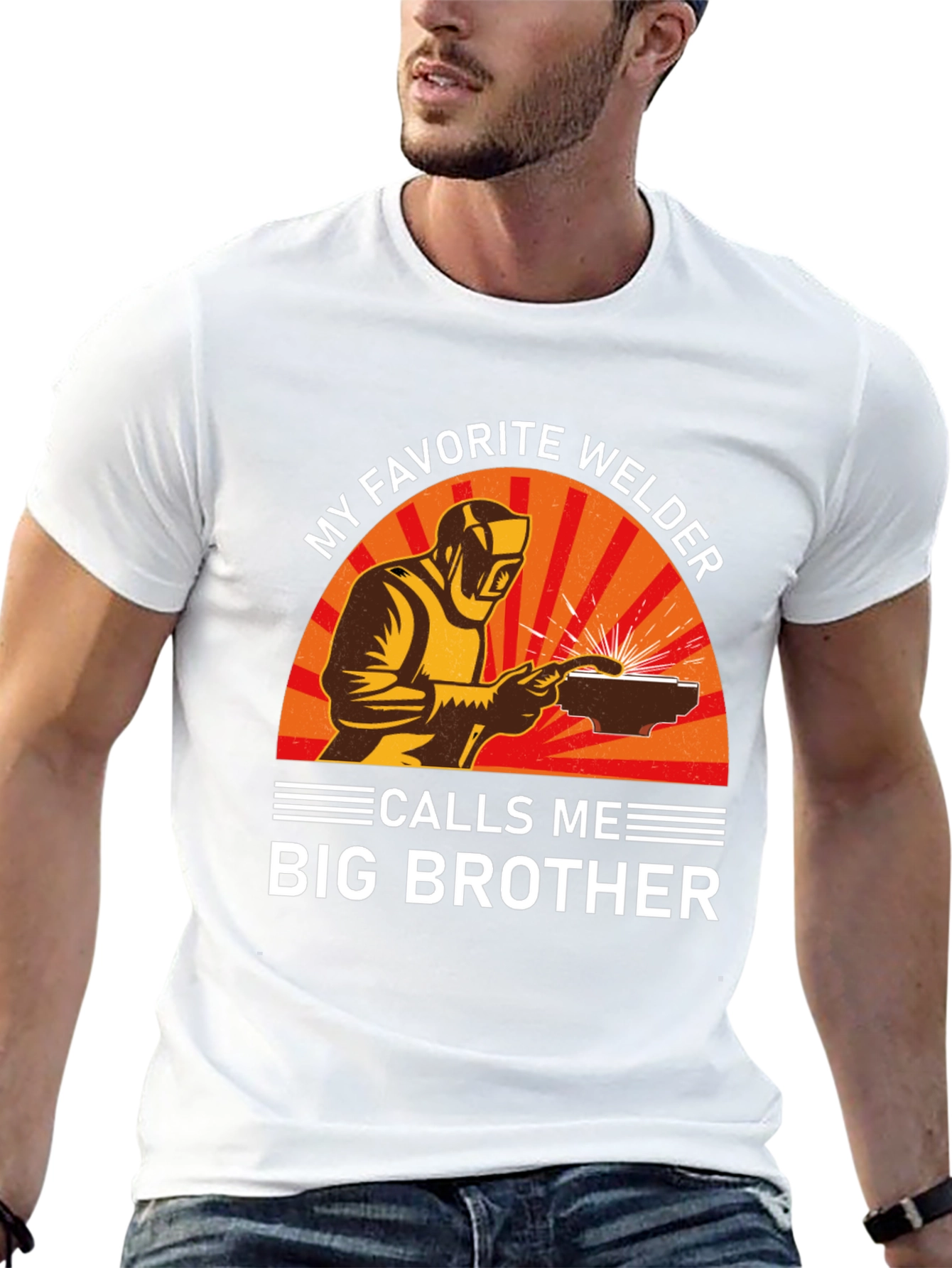My Favorite Welder Calls Me Big Brother T-Shirt