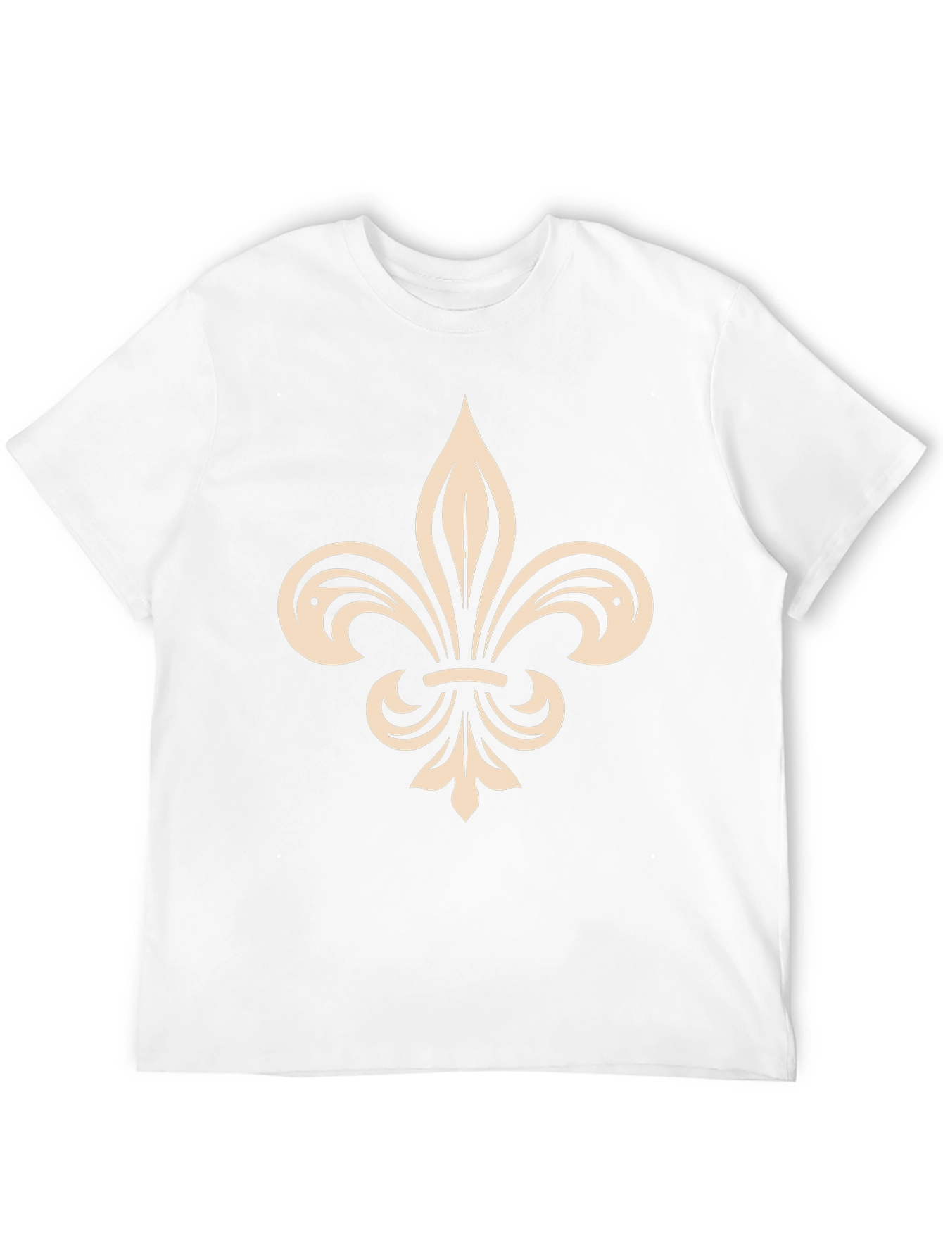 Fleur-de-lis Graphic Tee - Stylish Casual Wear