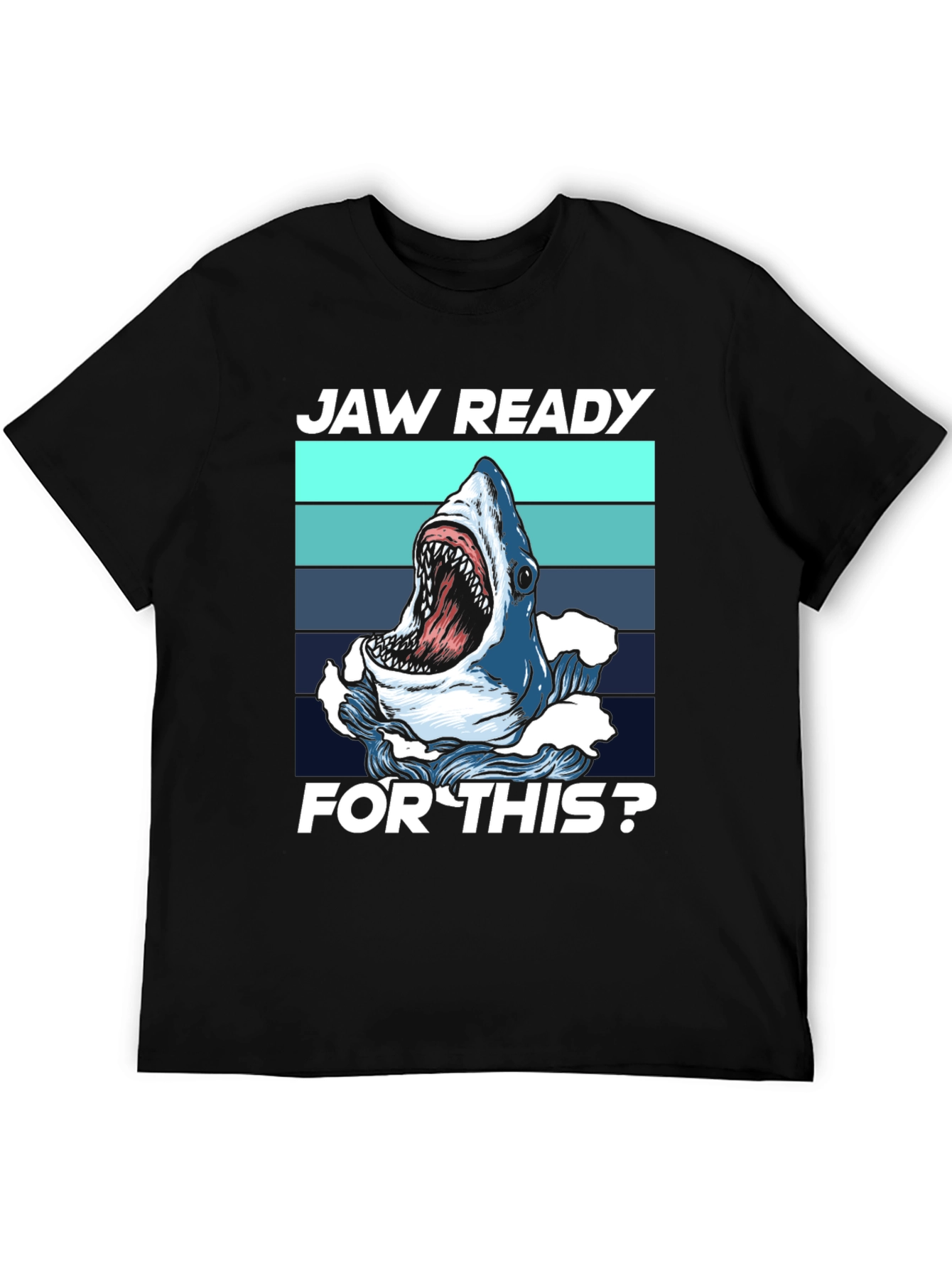 Jaw Ready Shark Graphic Tee