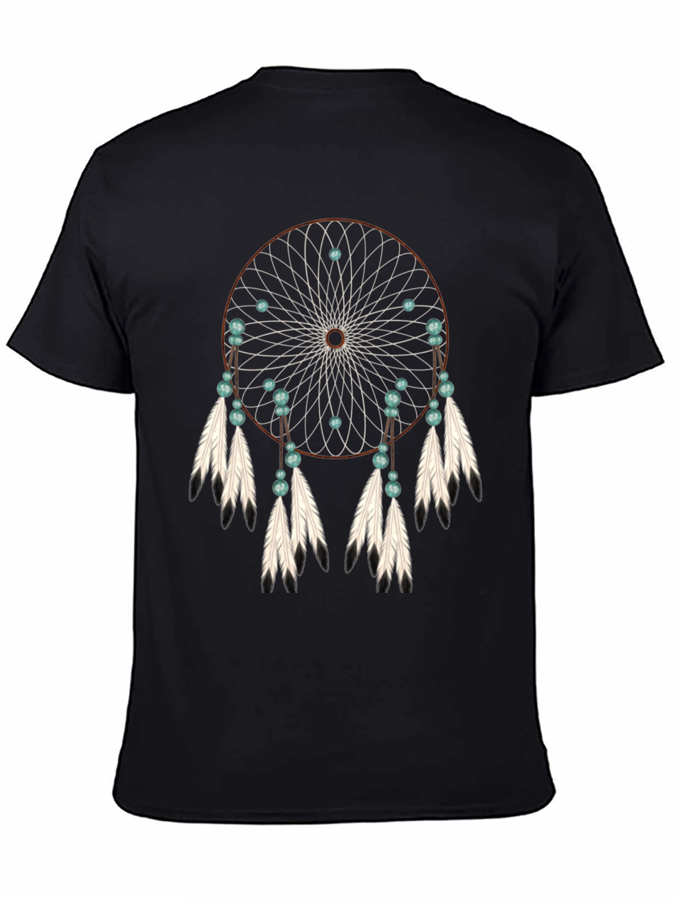 Dreamcatcher Graphic Tee - Boho Style Mens T-Shirt