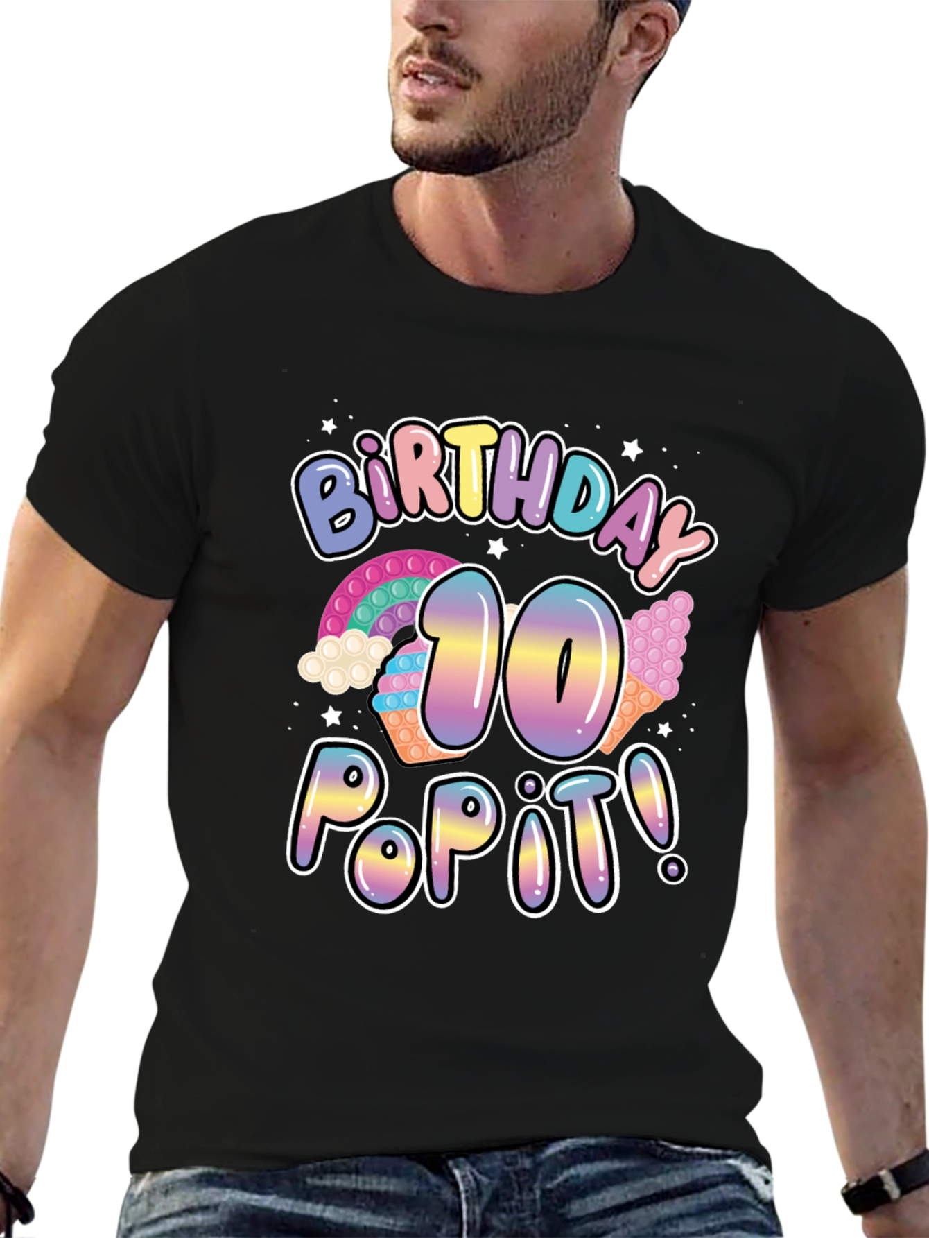 Birthday 10 Pop It T-shirt
