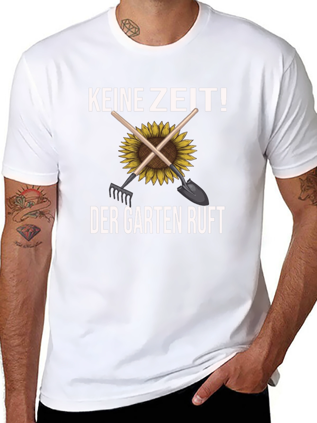 Gardening T-Shirt: Keine Zeit! Der Garten Ruft