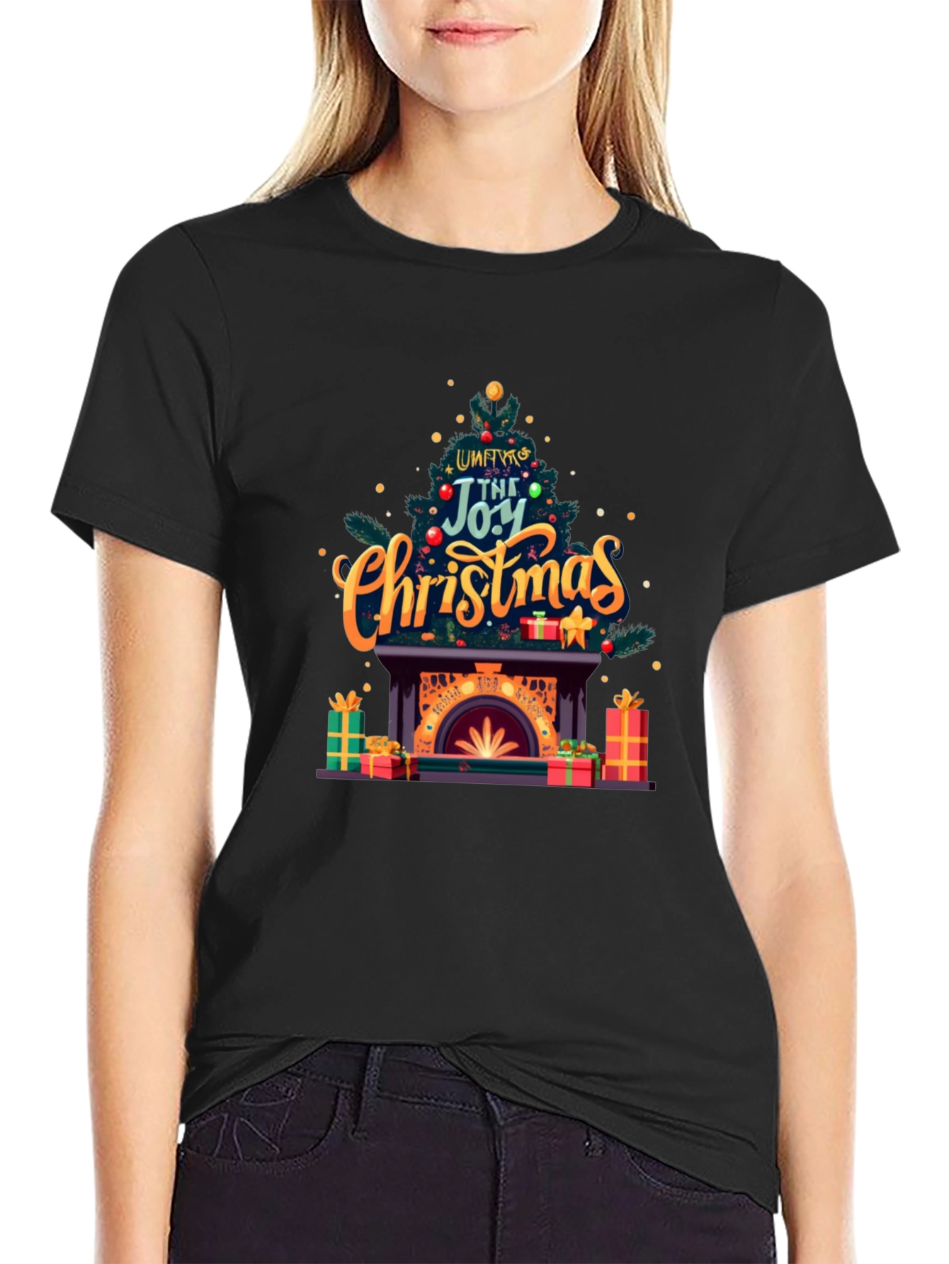 Joy of Christmas T-Shirt: Festive Holiday Apparel