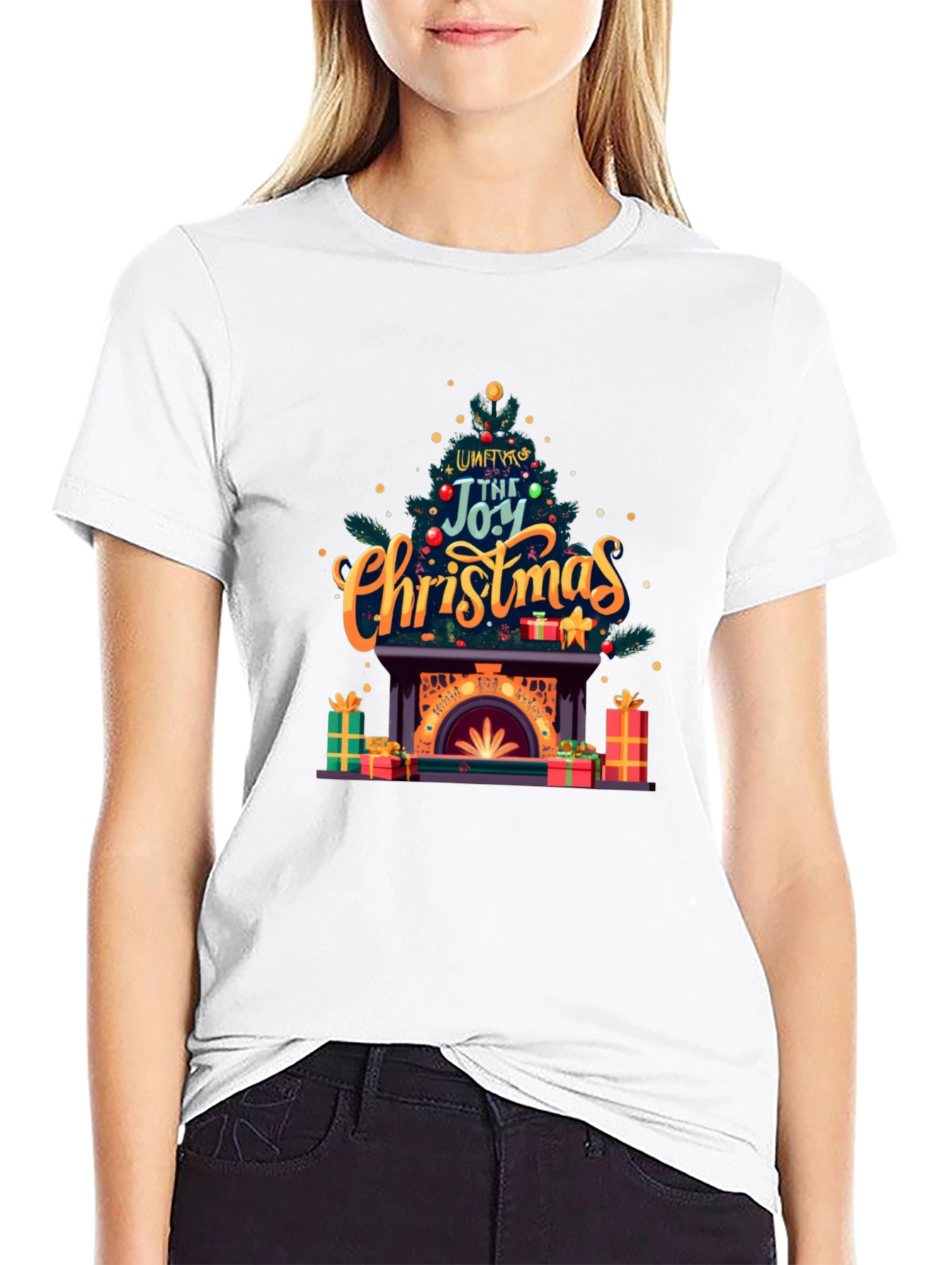 Joy of Christmas T-Shirt: Festive Holiday Apparel