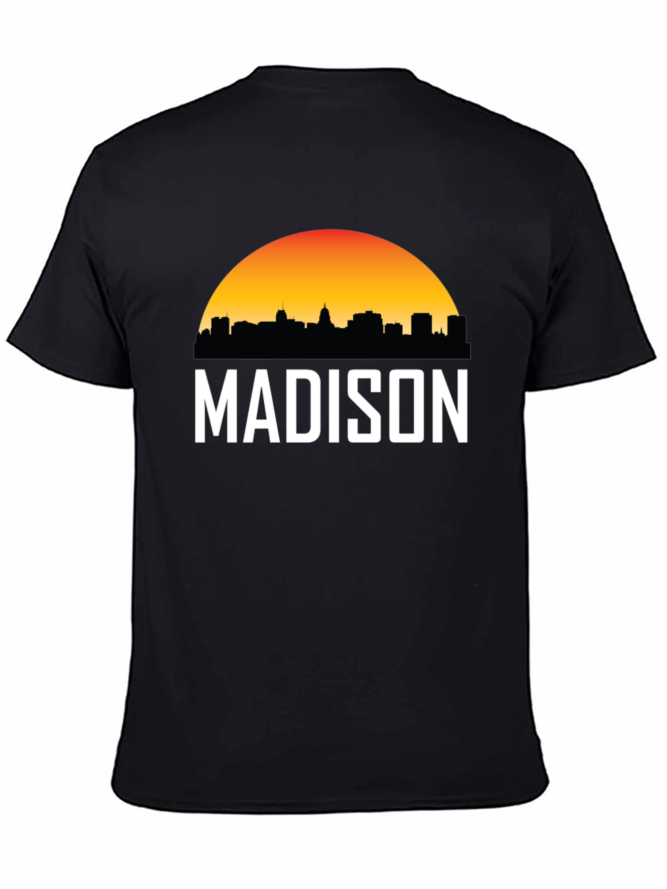 Madison Skyline T-Shirt - Sunset Graphic Tee