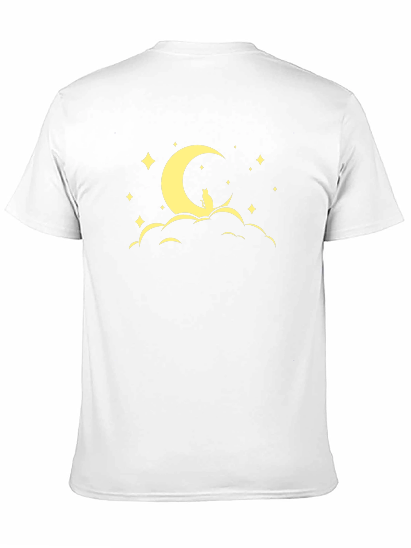 Cat Moon Star Graphic Tee