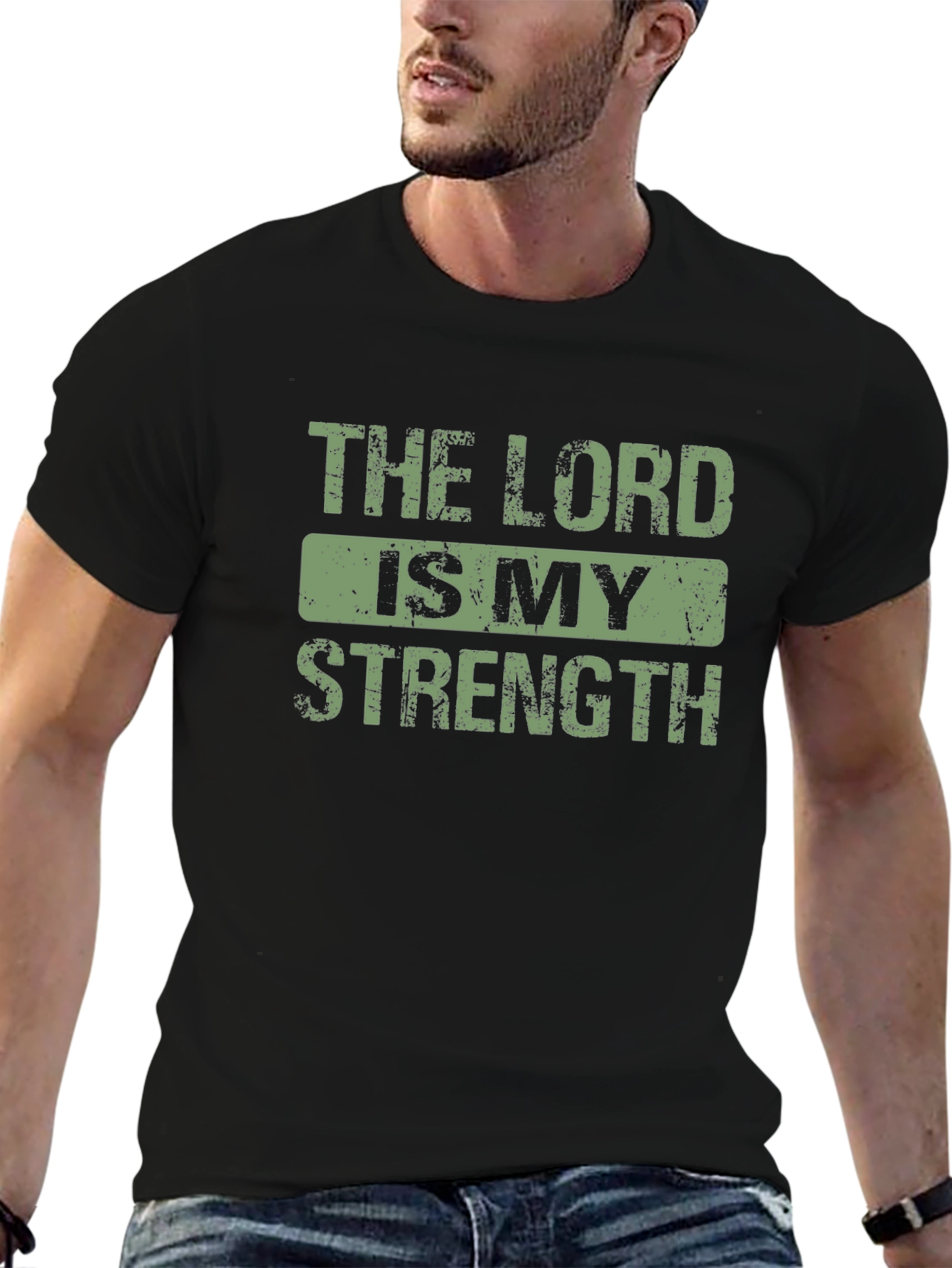 The Lord is My Strength Religious T-Shirt
