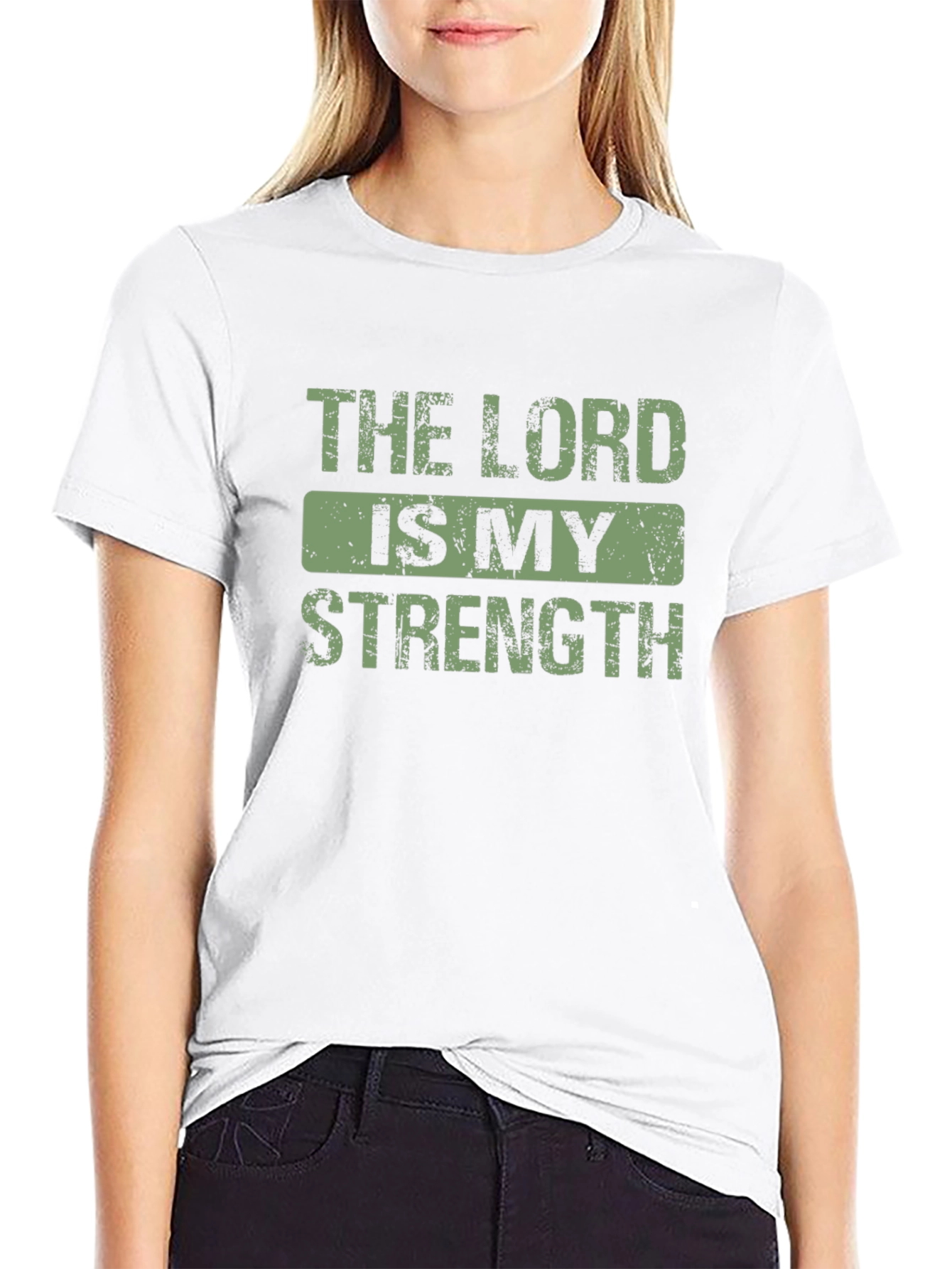 The Lord is My Strength Religious T-Shirt