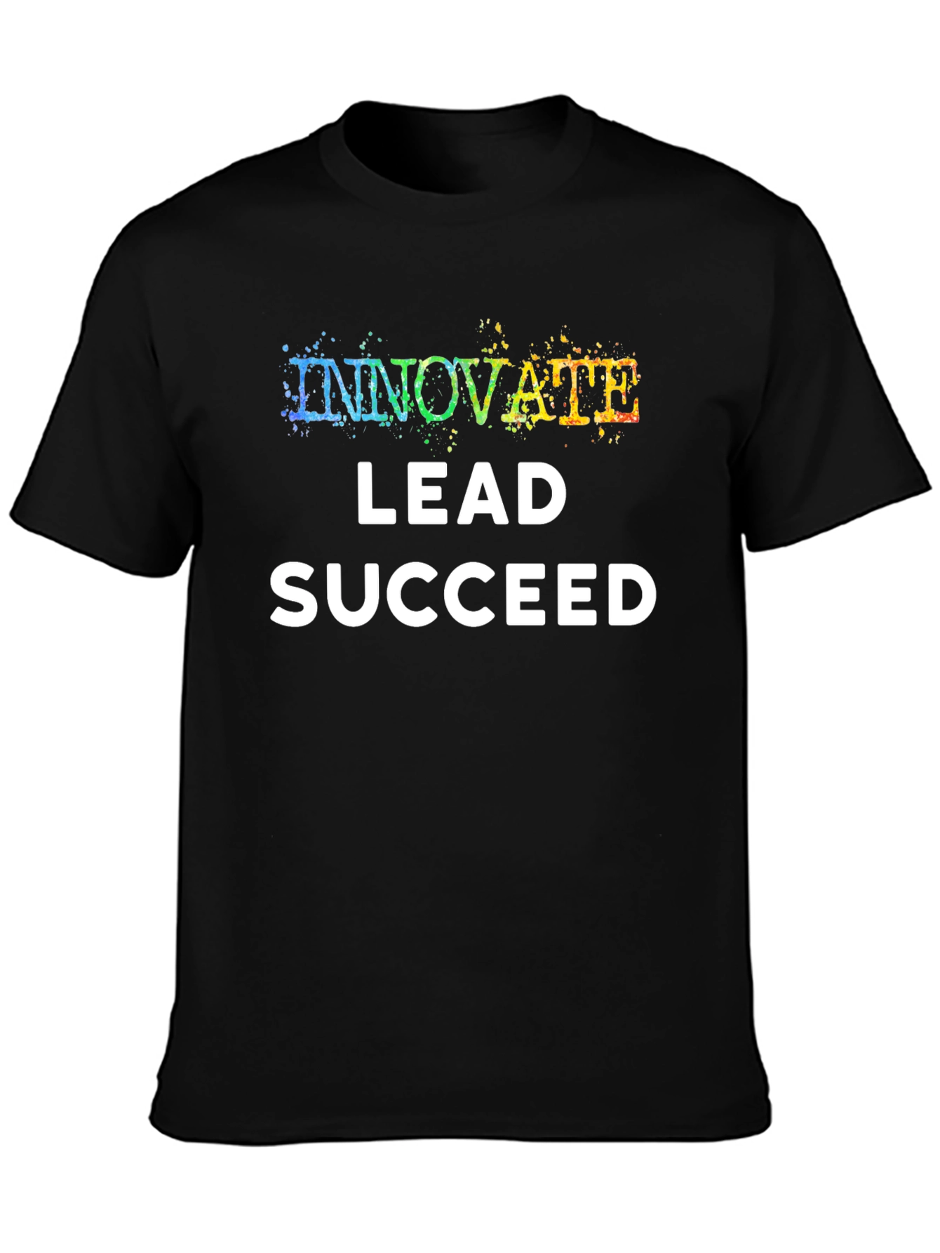 Innovate Lead Succeed T-Shirt - Black